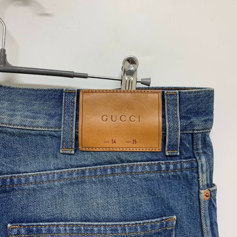 Gucci Gucci Snake-patterned jeans Size 25" / US 0 / IT 36 - 8 Thumbnail