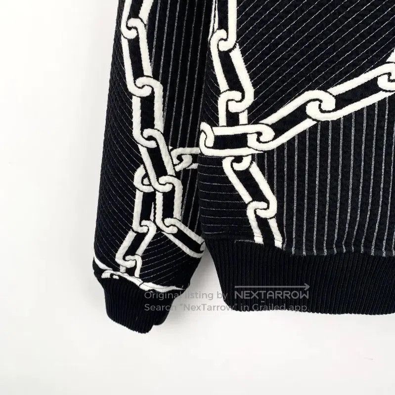 Louis Vuitton Louis Vuitton Black Cotton Knit Sweater . Size S / US 4 / IT 40 - 4 Thumbnail