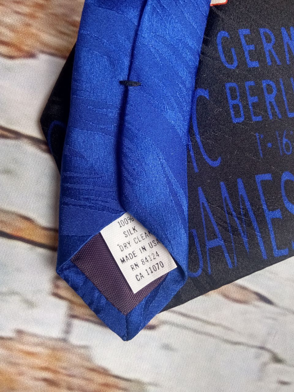 USA Olympics Vintage 1996 Olympic Games Collection Silk Tie Size ONE SIZE - 5 Thumbnail