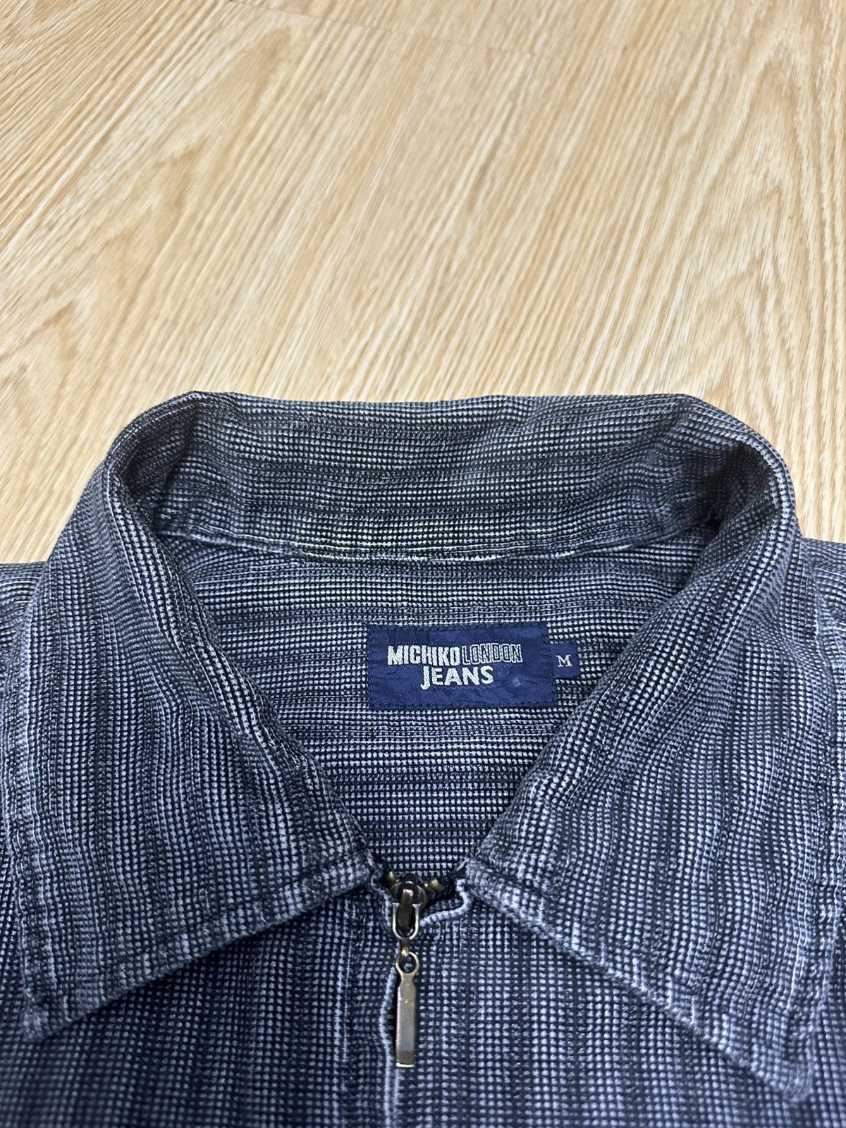 Flannel × Michiko Koshino London × Vintage Vintage Michiko London Jeans Zipper Flannel Z42 Size US M / EU 48-50 / 2 - 11 Thumbnail