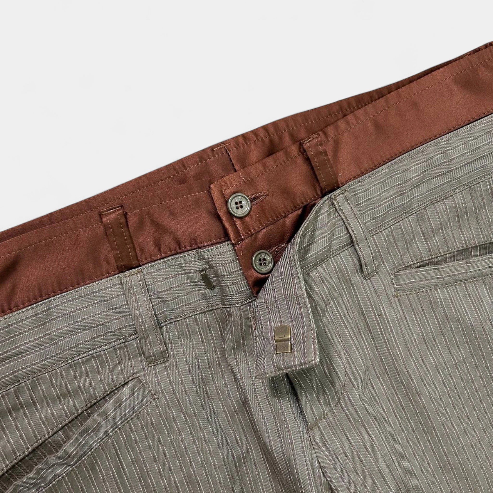 Dolce & Gabbana Dolce & Gabbana Double Waist Suit Pants Size US 34 / EU 50 - 3 Thumbnail