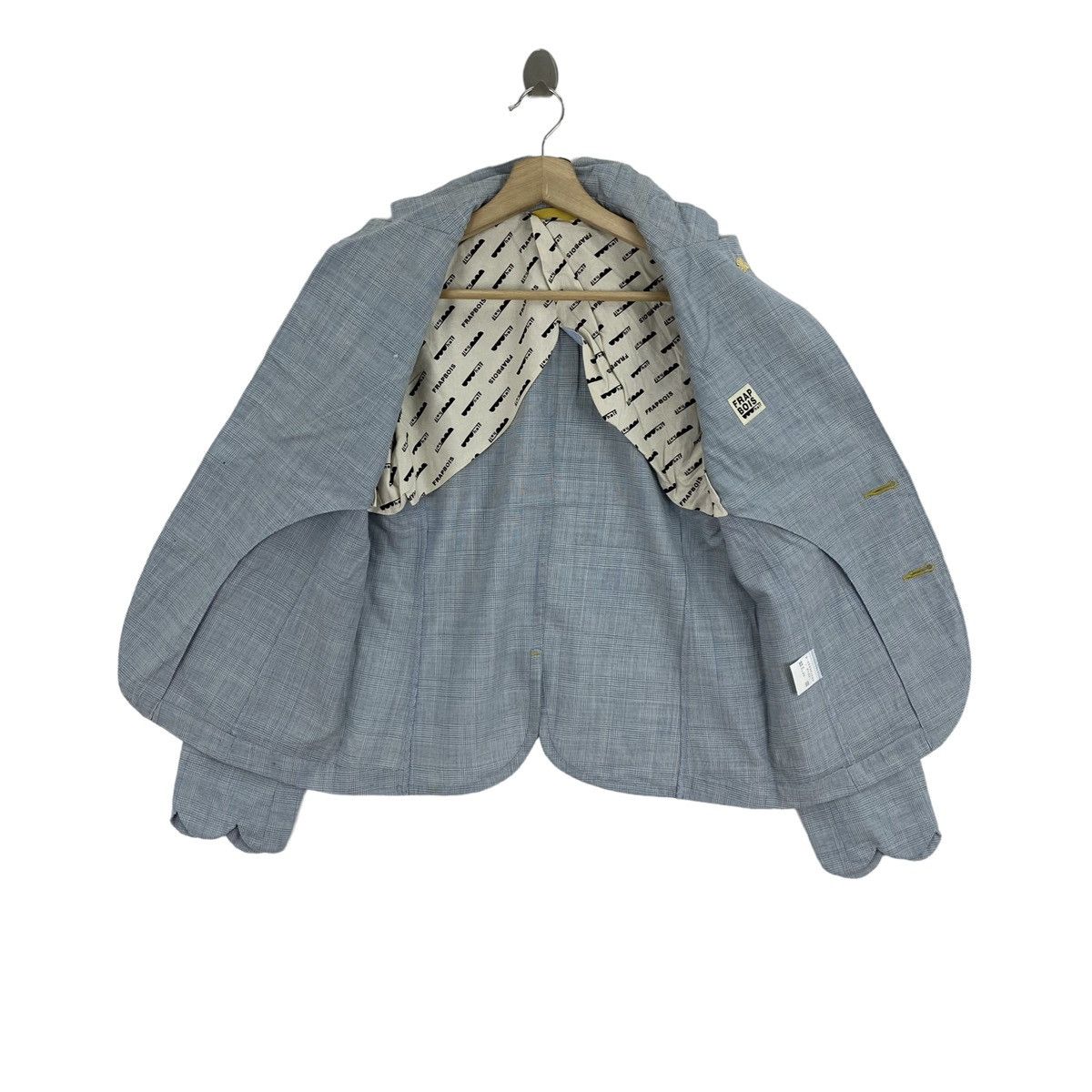 Frapbois × Issey Miyake × Japanese Brand FRAPBOIS half By ISSEY MIYAKE Japanese Designer Check Tartan Size US S / EU 44-46 / 1 - 3 Thumbnail