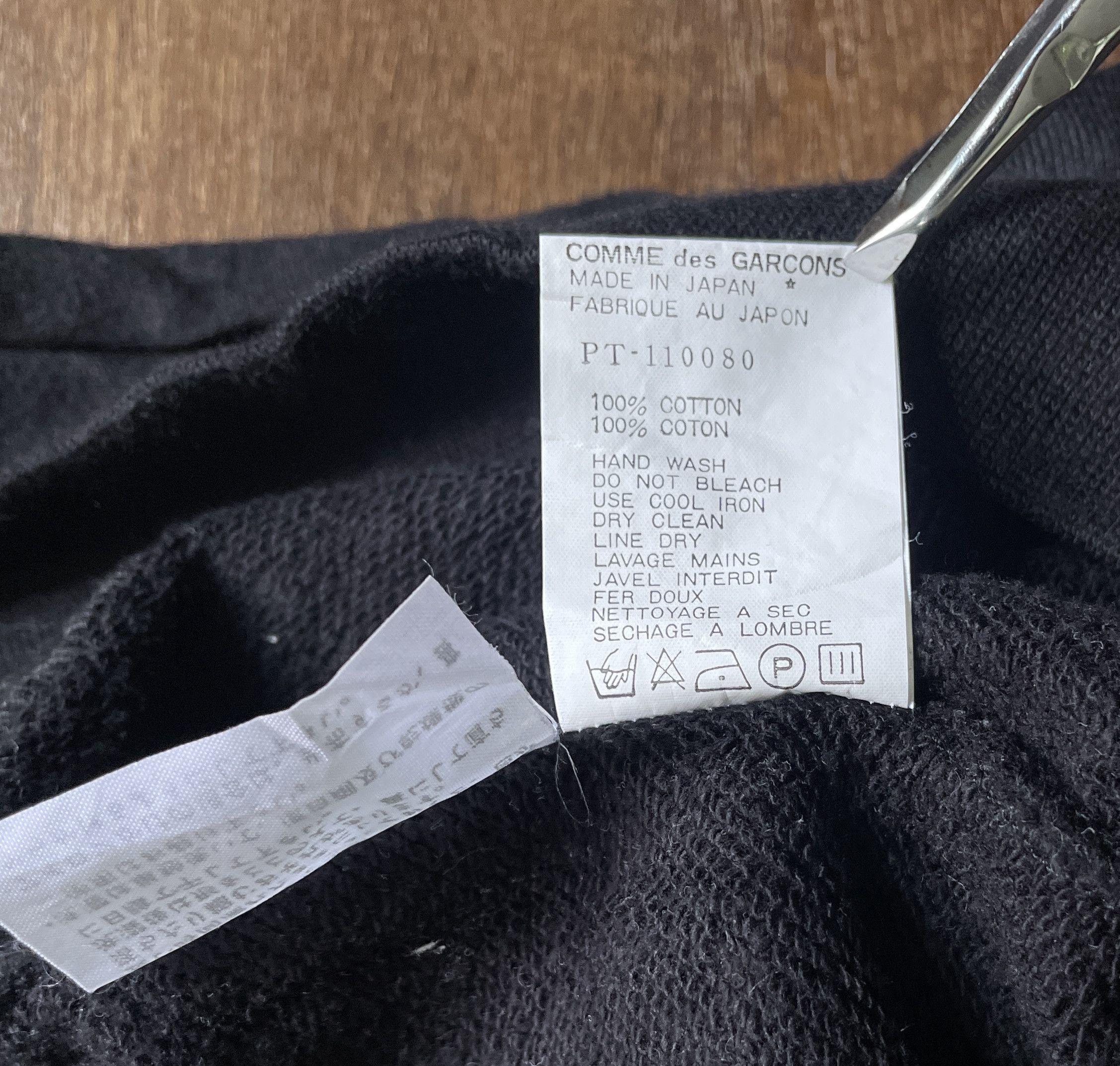 Comme des Garcons Homme Plus COMME des GARCONS HOMME PLUS 1989 Sweatshirt Size US M / EU 48-50 / 2 - 5 Thumbnail