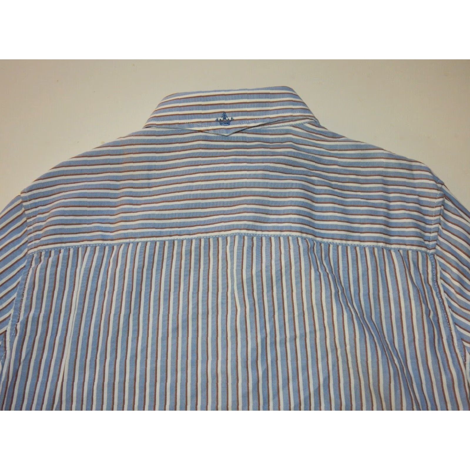 English Laundry VINTAGE English Laundry Men's Shirt Long Sleeve Button-Up Size M Cotton Blue 16 Men Size US M / EU 48-50 / 2 - 4 Thumbnail