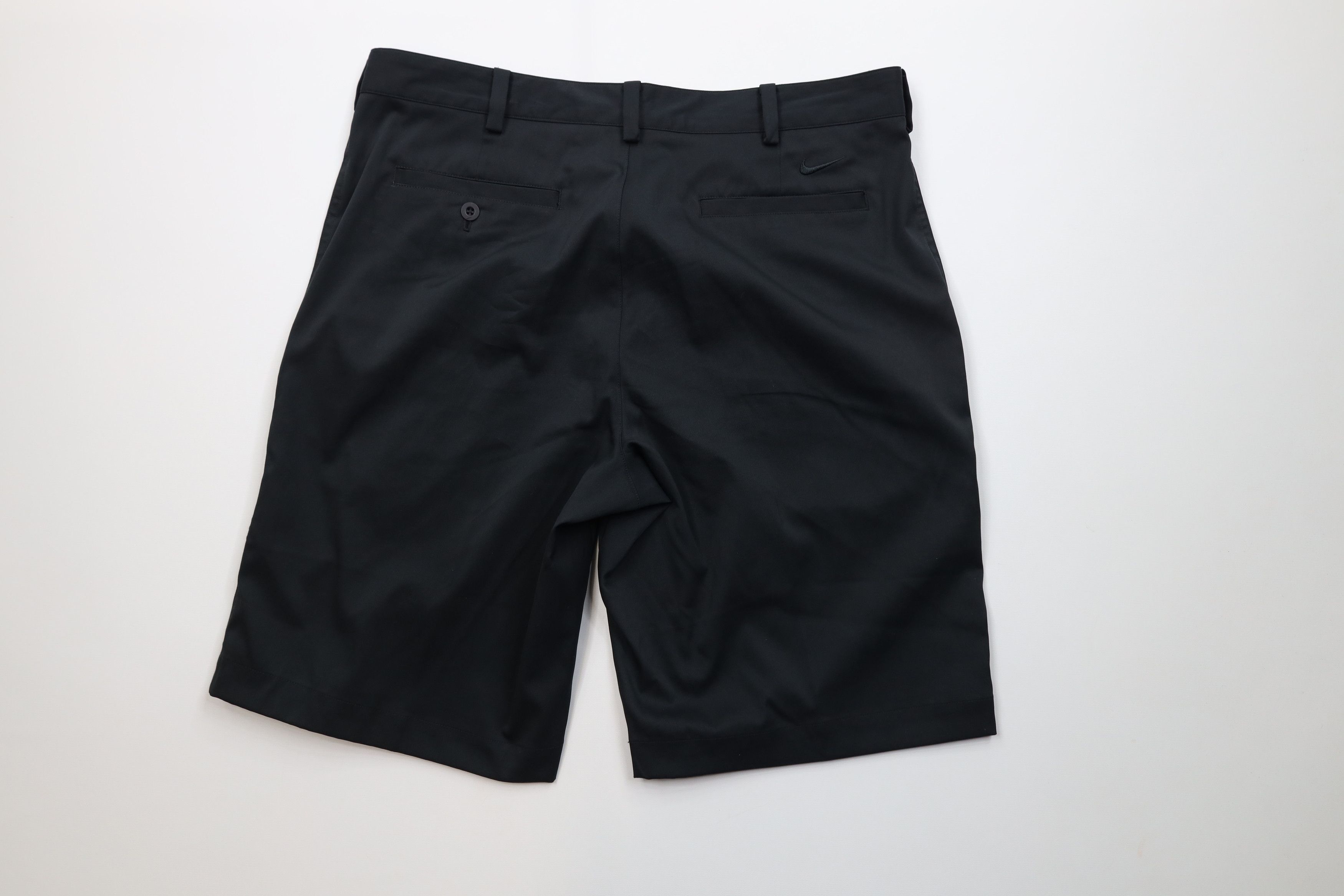 Nike Nike Golf Tech Flat Front Golfing Chino Shorts Black Stretch Size US 34 / EU 50 - 9 Thumbnail