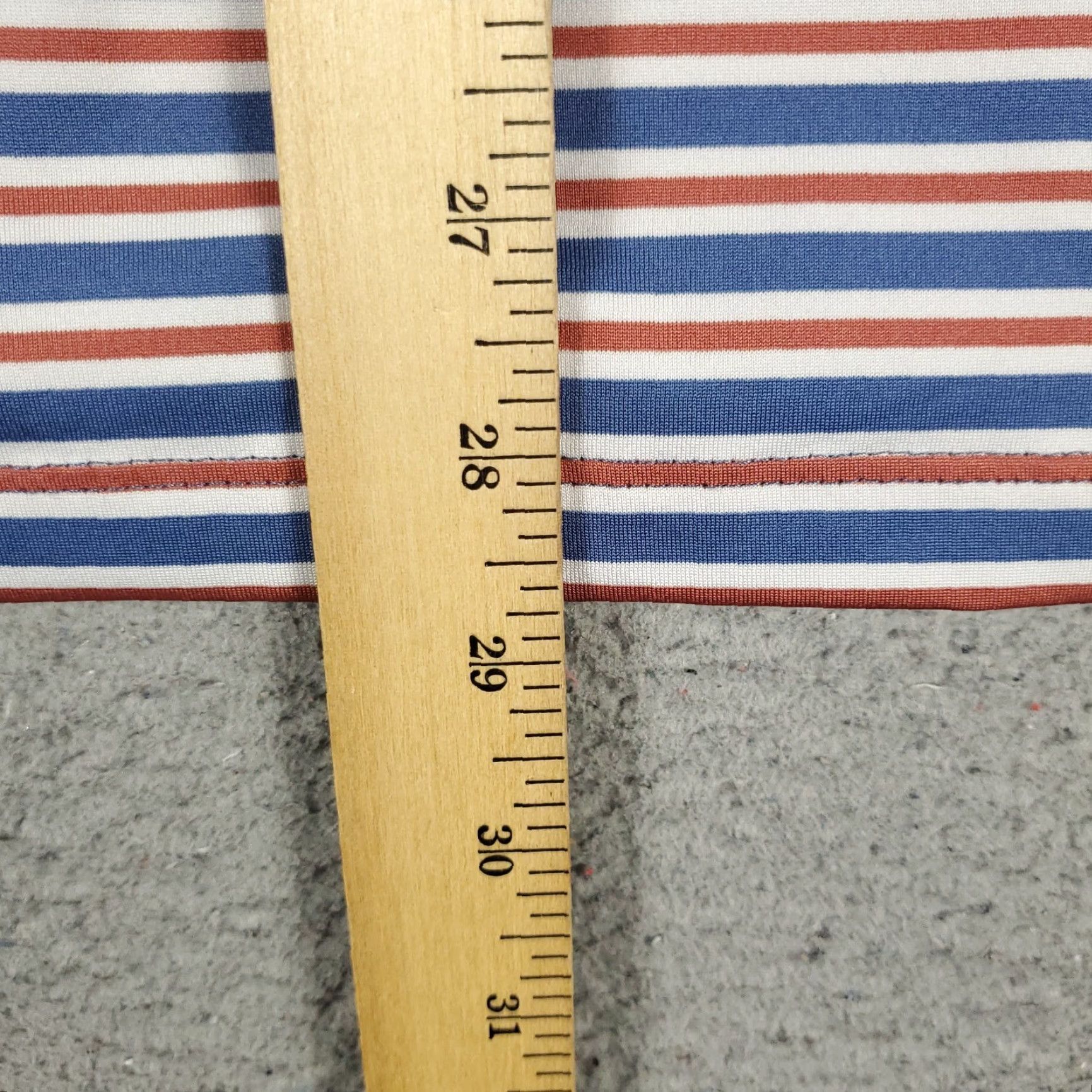Rhone Rhone Polo Shirt Mens L Blue Red Striped Short Sleeve Polo Shirt Mens L Blue Red Striped Golf Casual Modern Preppy Sports Shirt Mens Size US L / EU 52-54 / 3 - 5 Thumbnail