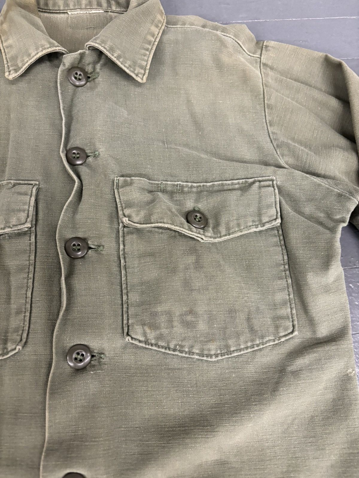 Vintage Vintage 70s USMC military shirt Size US L / EU 52-54 / 3 - 4 Thumbnail