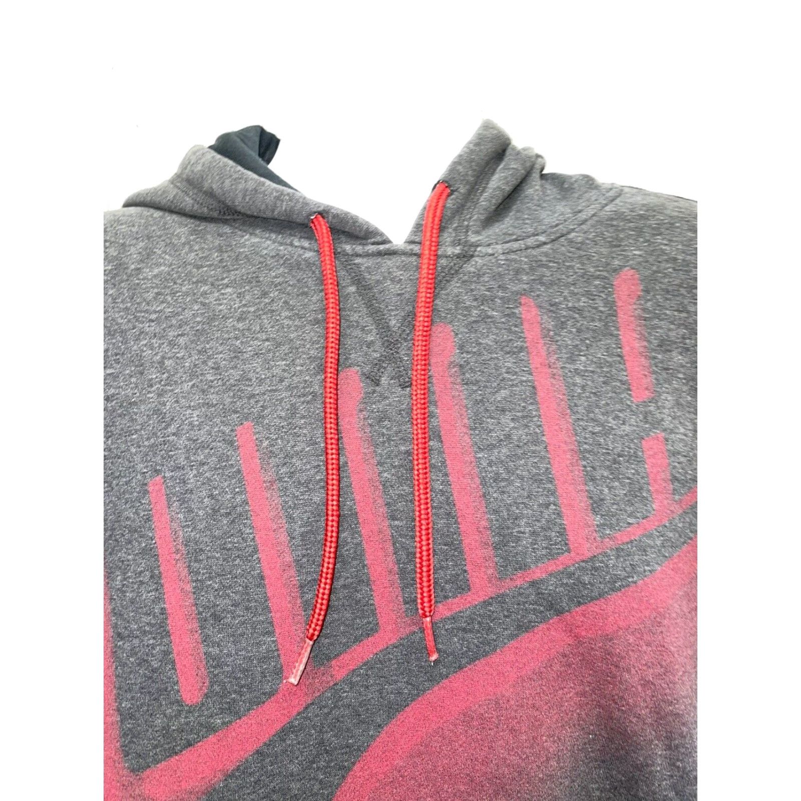 Puma PUMA Grey Red Hoodie Adult Large Pullover Mens Size US L / EU 52-54 / 3 - 2 Thumbnail