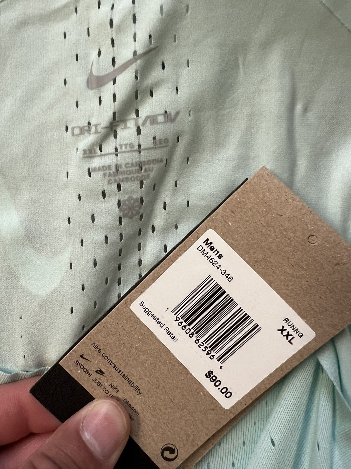 Designer Nike Dri-FIT ADV AeroSwift Race Running Singlet Size US XXL / EU 58 / 5 - 6 Thumbnail