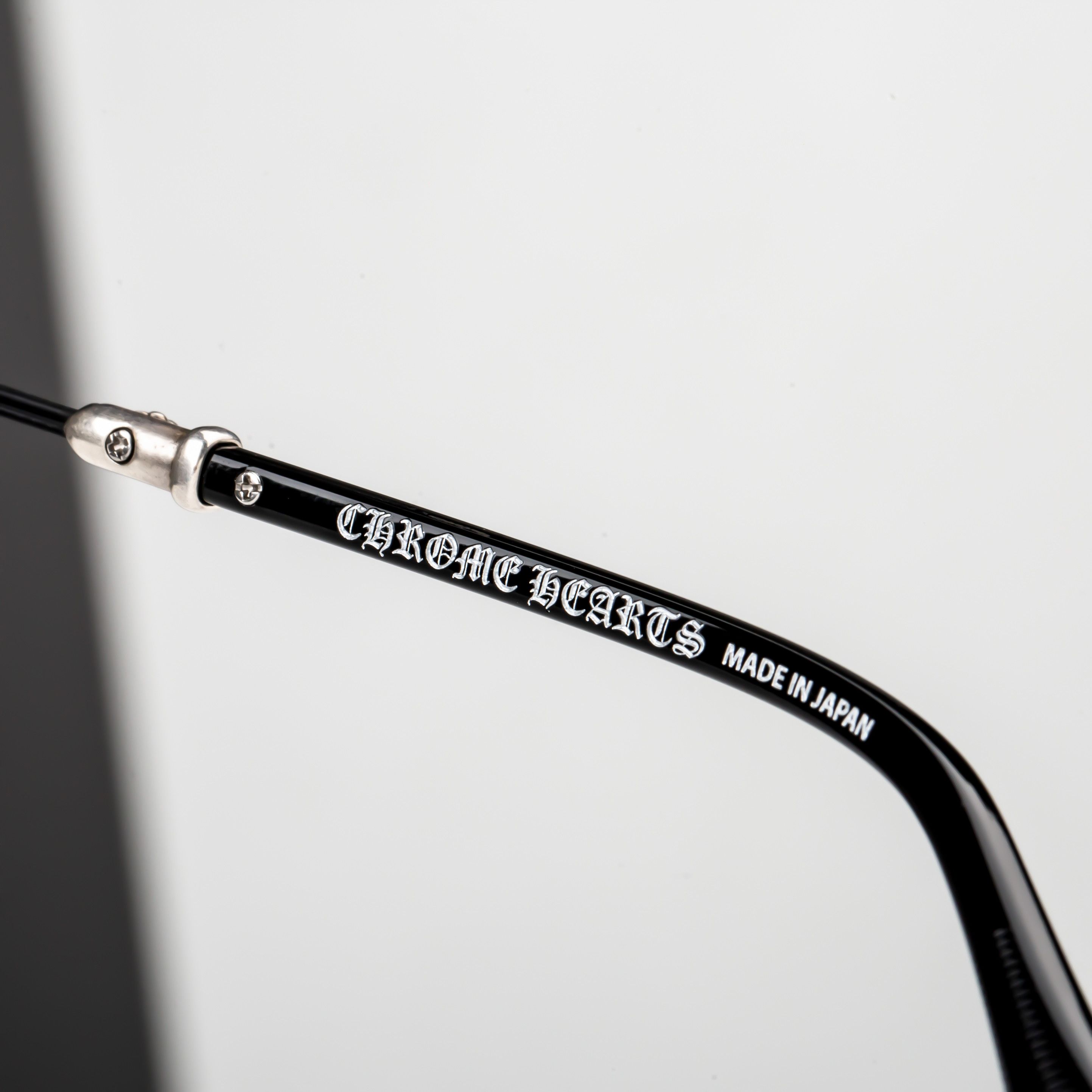 Chrome Hearts CHROME HEARTS EDITH F. BLACK/MATTE BLACK GLASSES Size ONE SIZE - 5 Thumbnail