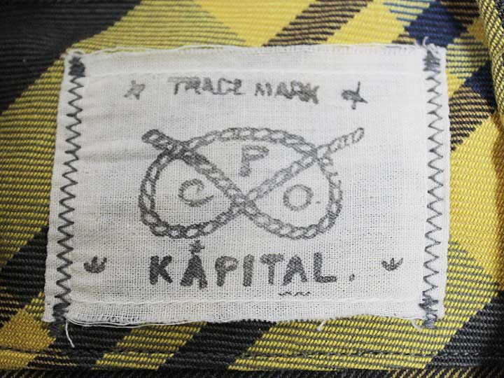 Kapital KAPITAL CHECK LS SHIRT Size US L / EU 52-54 / 3 - 4 Thumbnail