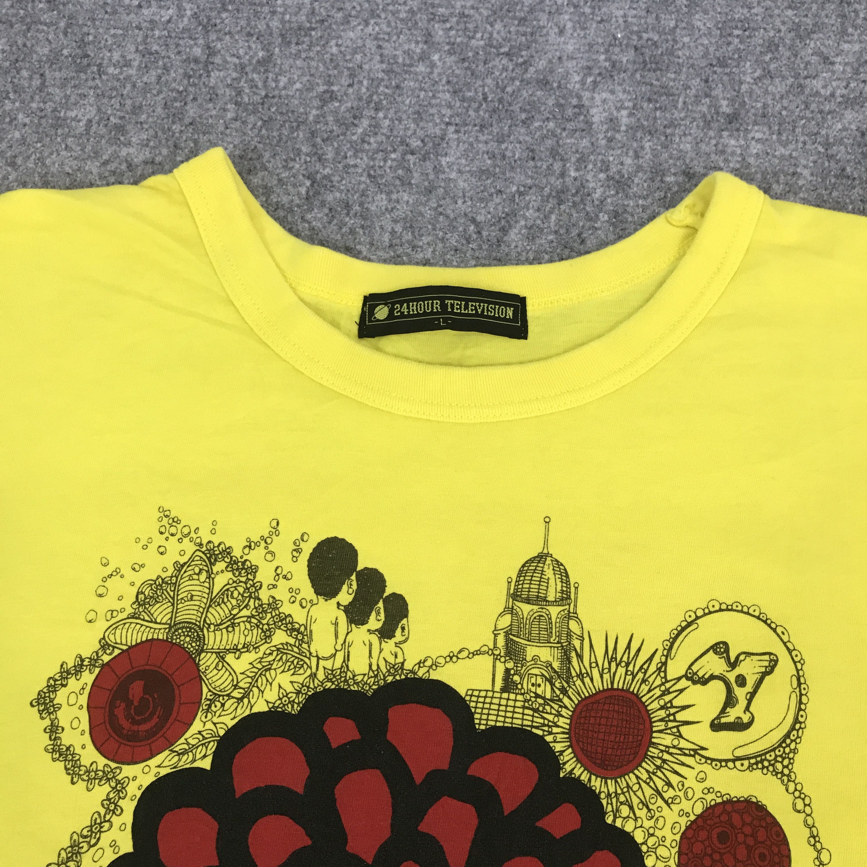Japanese Brand Rare 24 Hour Television love forever t-shirt Size US L / EU 52-54 / 3 - 6 Thumbnail