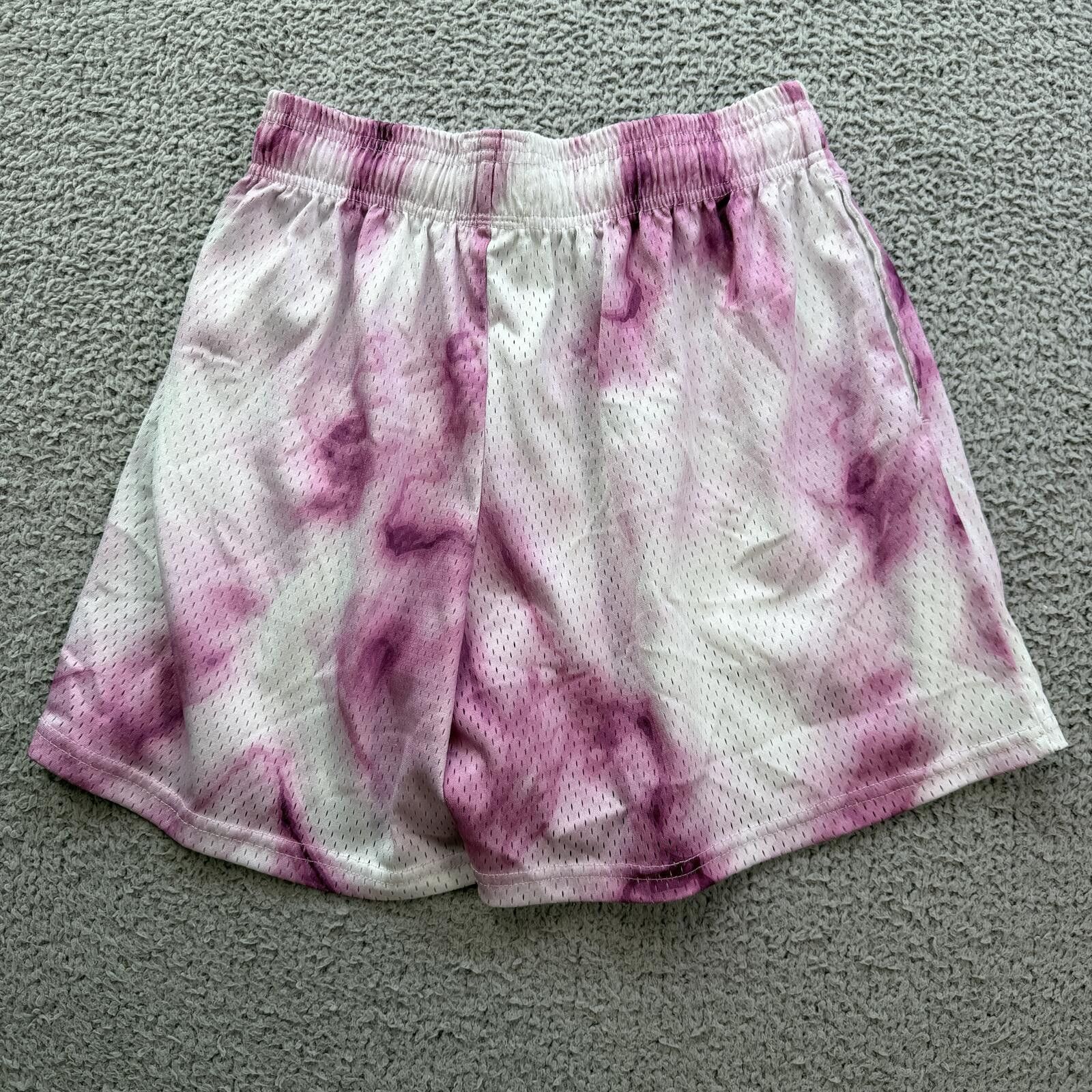 Other Inaka Power Pink Tie Dye Mesh Gym Shorts S Athletic Gym Size US 30 / EU 46 - 2 Thumbnail