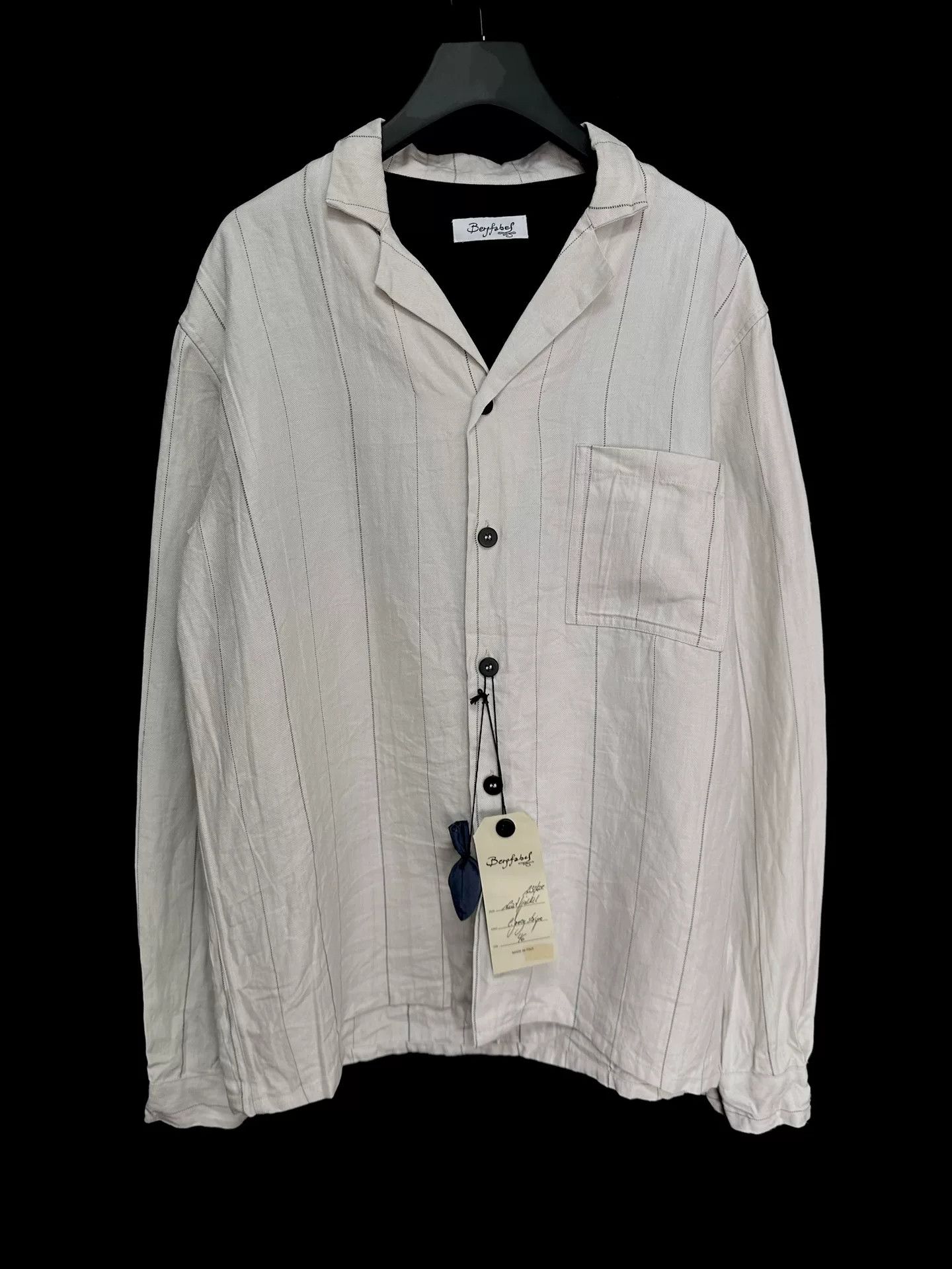 Bergfabel bergfabel lightweight linen jacket 19ss Size US L / EU 52-54 / 3 - 1 Thumbnail