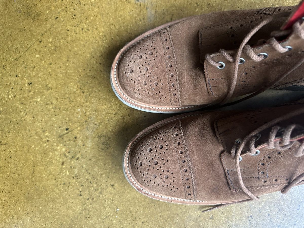 Junya Watanabe Junya Watanabe Man Tricker Snuff Repello Toe Cap Brogue Size US 10.5 / EU 43-44 - 8 Thumbnail