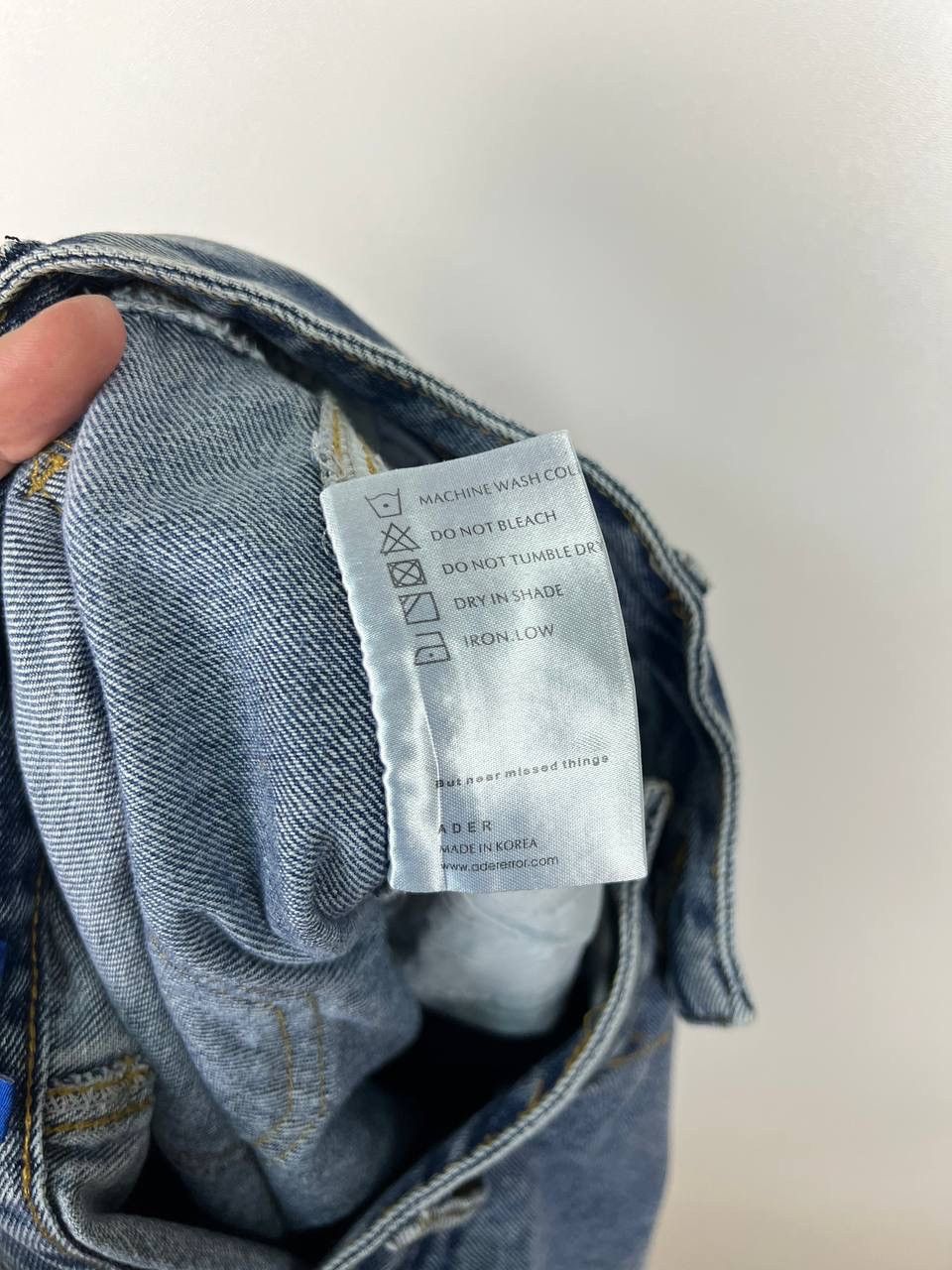 Ader Error Ader Error SS2020 Korea denim size 30 Size US 30 / EU 46 - 7 Thumbnail