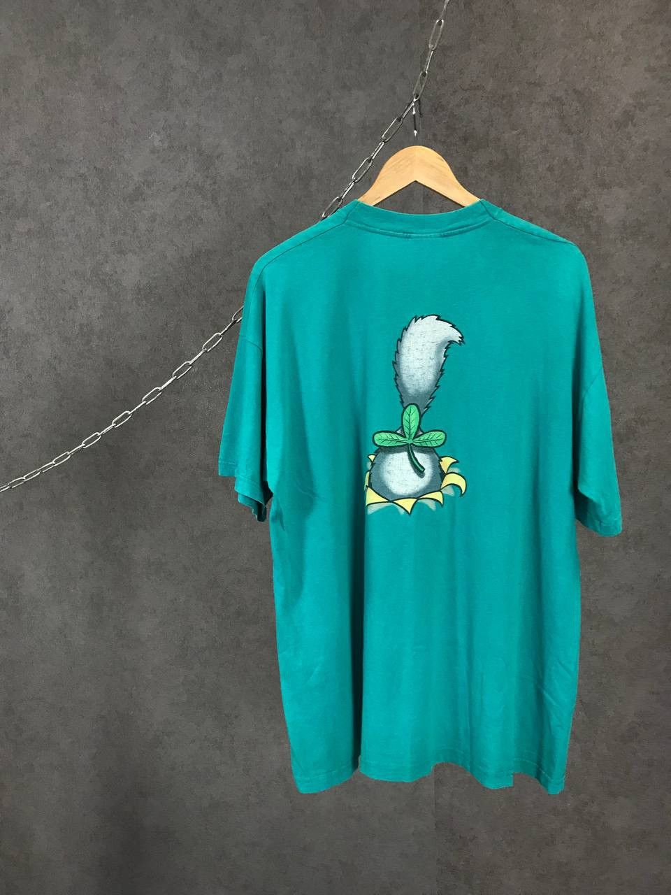 Vintage Charlie Chinchilla vintage 1999 humor overprinted tee Size US XL / EU 56 / 4 - 2 Thumbnail