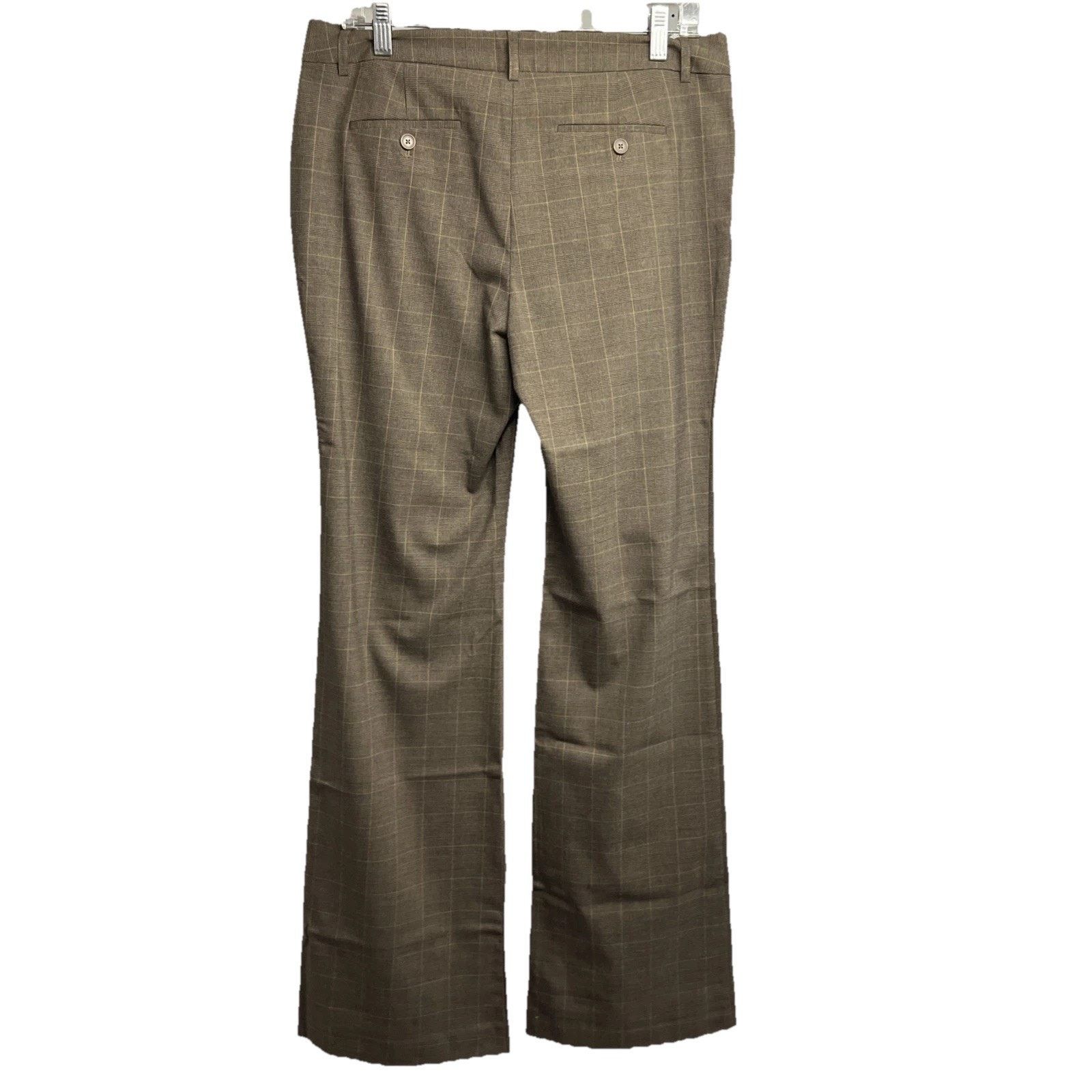 Victoria's Secret Vintage Body By Victoria Christie Fit Plaid Flare Pants 10 Size 32" / US 10 / IT 46 - 2 Thumbnail