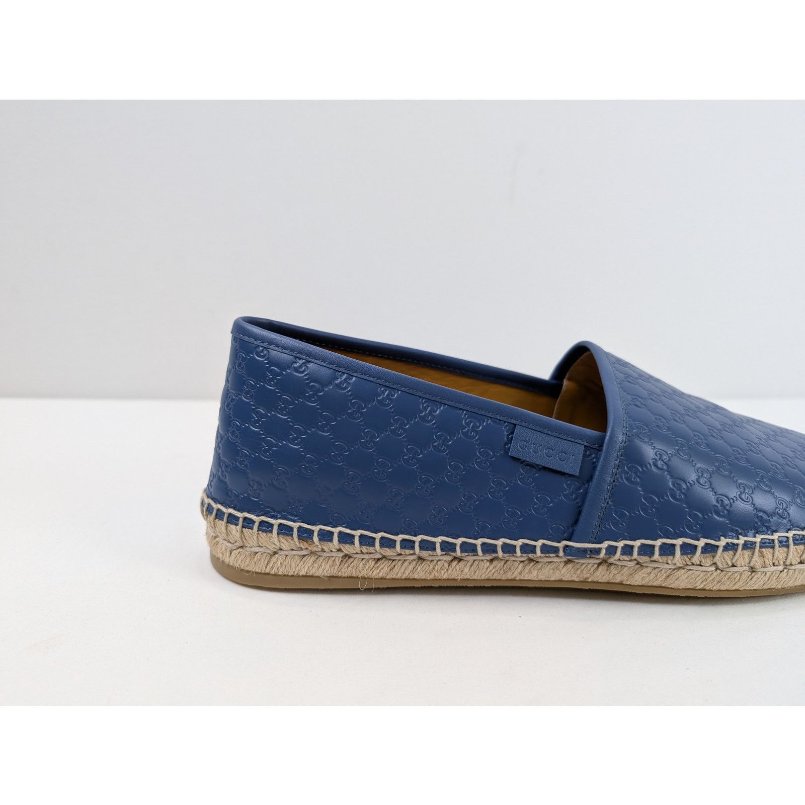 Gucci o1rshd1 Micro shoe Boots in Blue/Beige Size US 12.5 / EU 45-46 - 5 Thumbnail