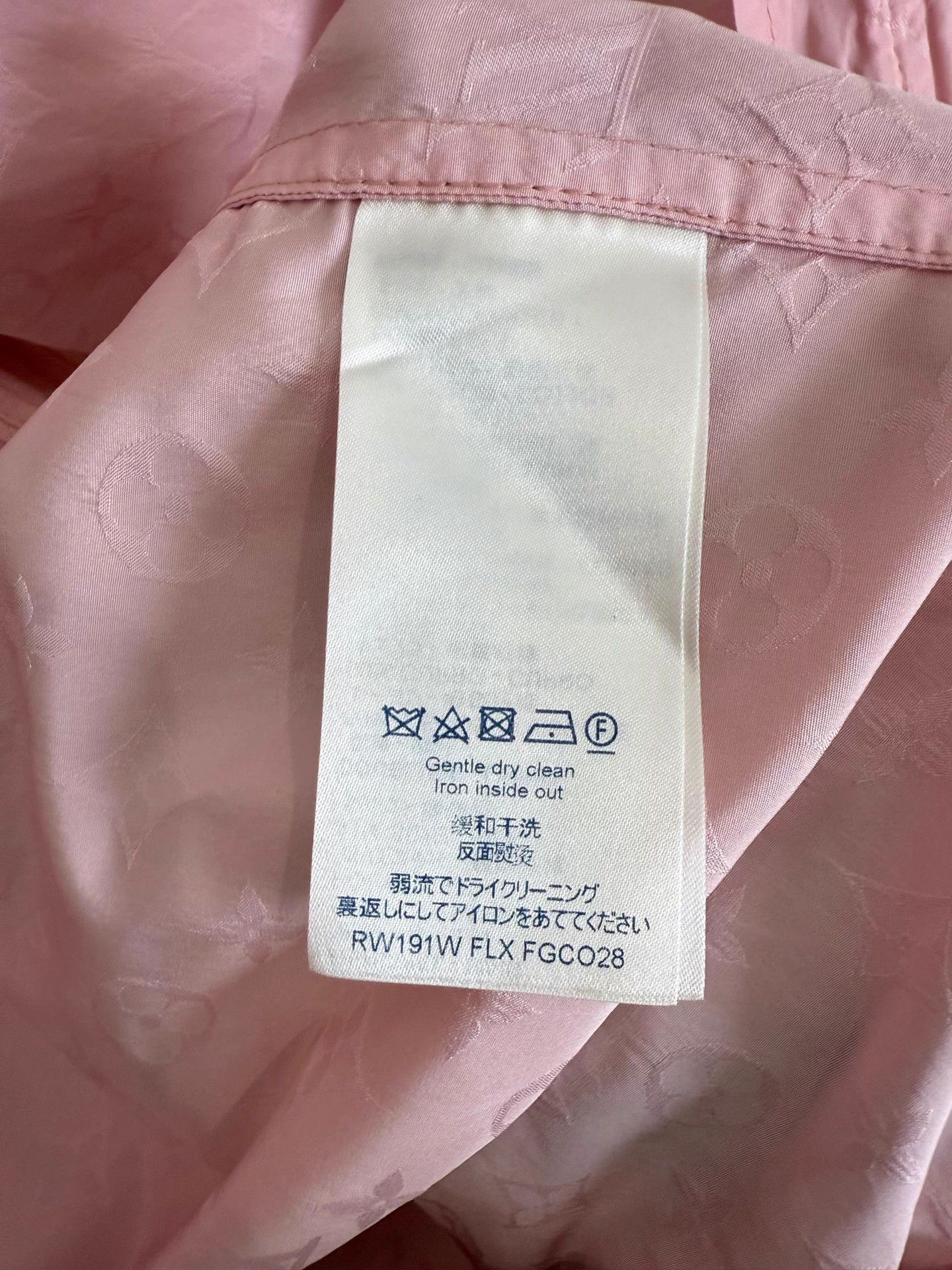 Louis Vuitton LV Cherry Blossom Pink Monogram Women's 36 Jacket Size XS / US 0-2 / IT 36-38 - 4 Thumbnail