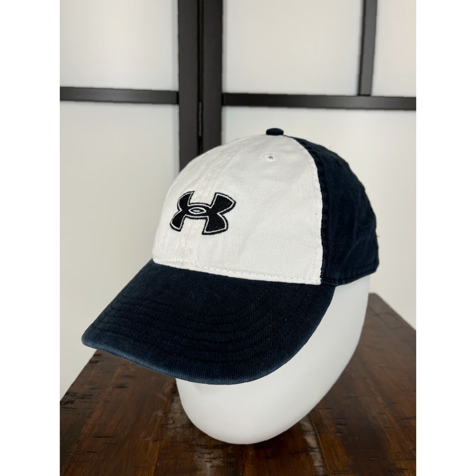 Under Armour Under Armour Hat Cap Strap Back Womens One Size Blue Embroidered Cotton Twill Size ONE SIZE - 4 Thumbnail
