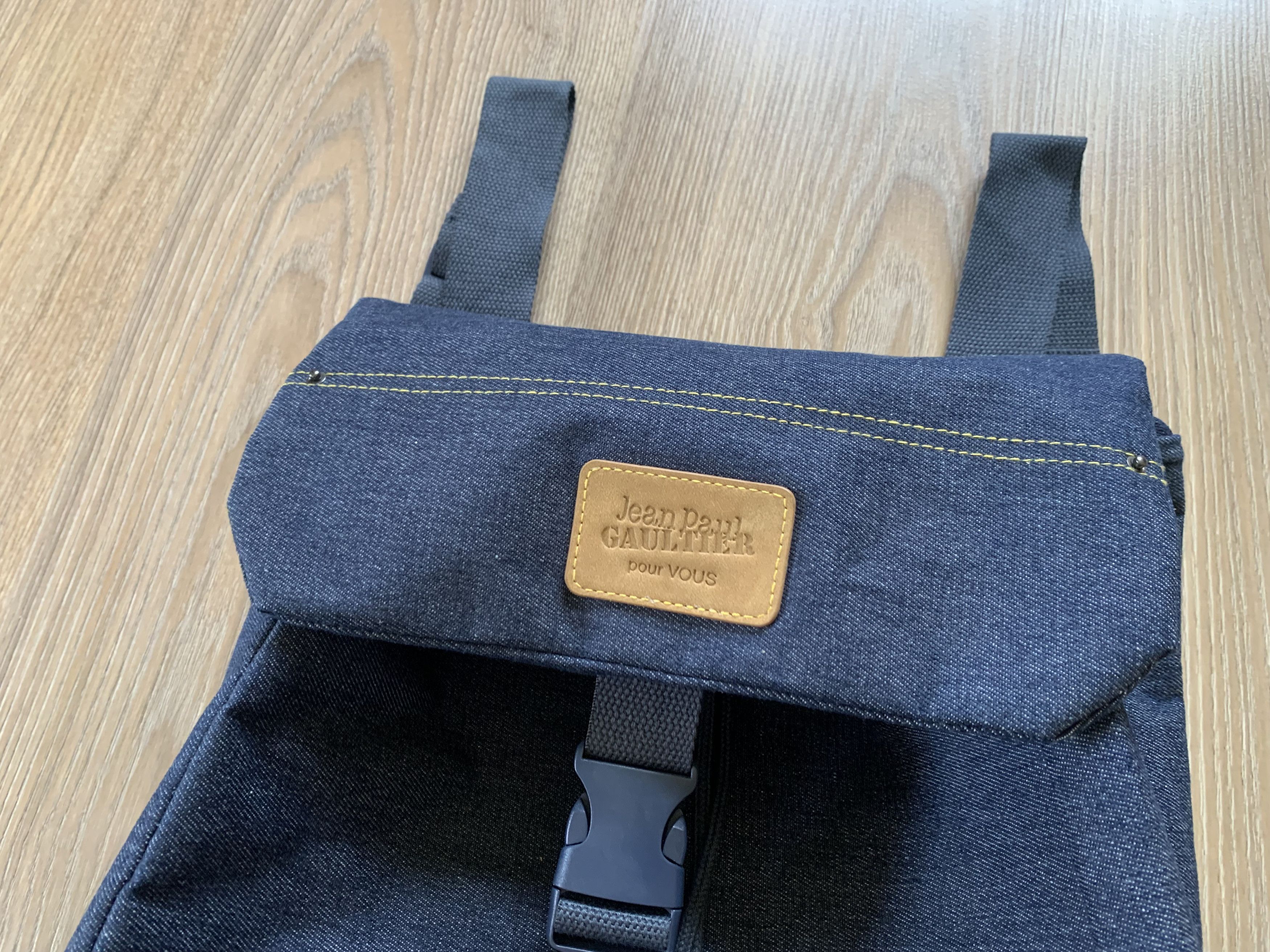 Jean Paul Gaultier Jean Paul Gaultier Denim Backpack Bag Size ONE SIZE - 4 Thumbnail