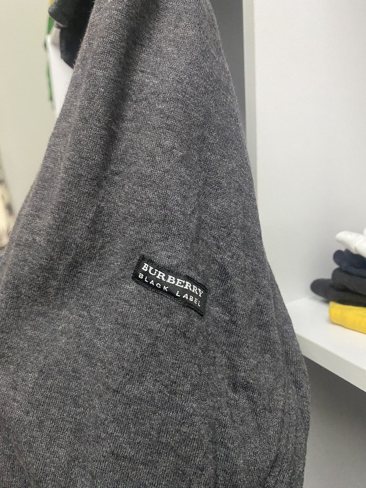 Burberry × Japanese Brand × Vintage Vintage long shirt Burberry black Label Size US M / EU 48-50 / 2 - 7 Thumbnail