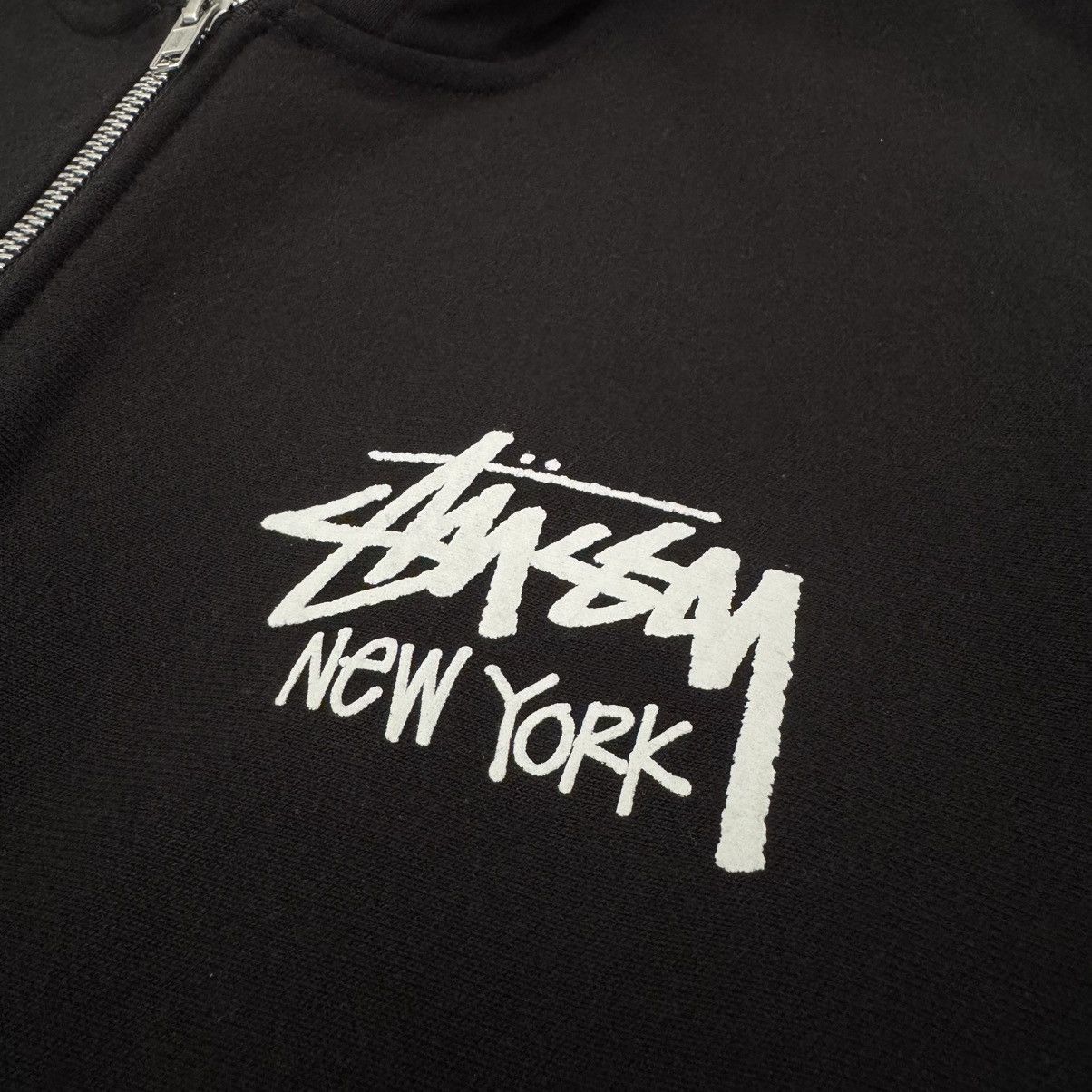 Stussy Stussy New York Zip Up Hoodie Black Size US L / EU 52-54 / 3 - 3 Thumbnail