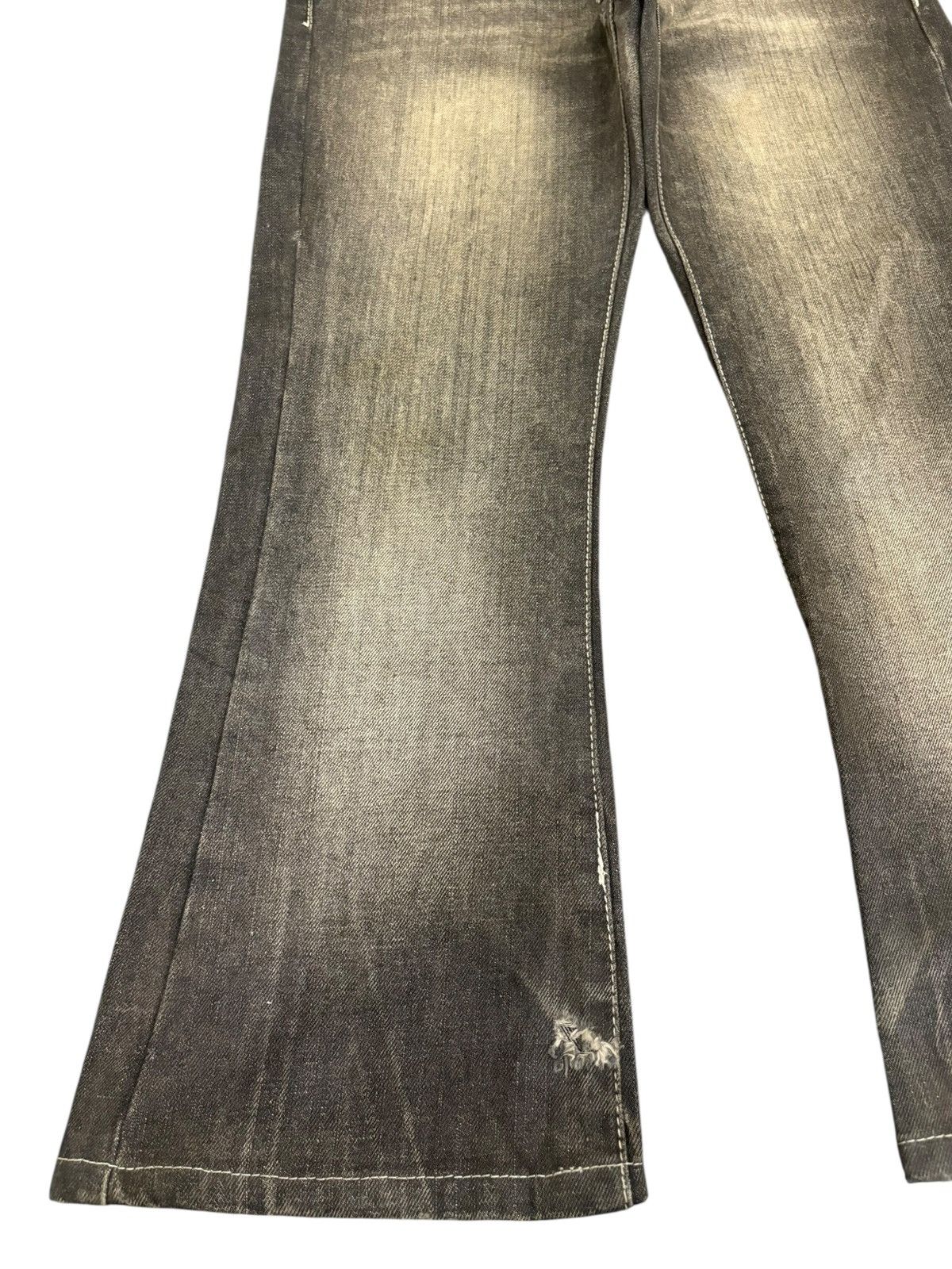 Japanese Brand Vintage Japanese Brand Rusty Wash Bootcut Flare Jeans Size US 30 / EU 46 - 6 Thumbnail