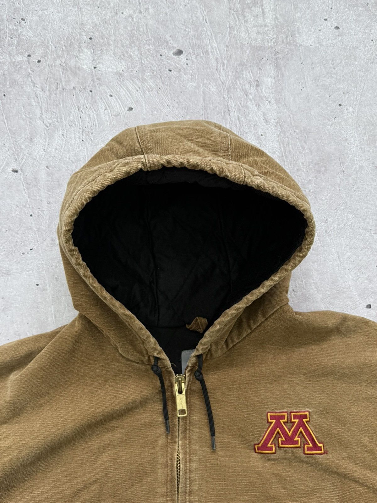 Carhartt Vintage Carhartt Brown Active Jacket Size US XXL / EU 58 / 5 - 3 Thumbnail