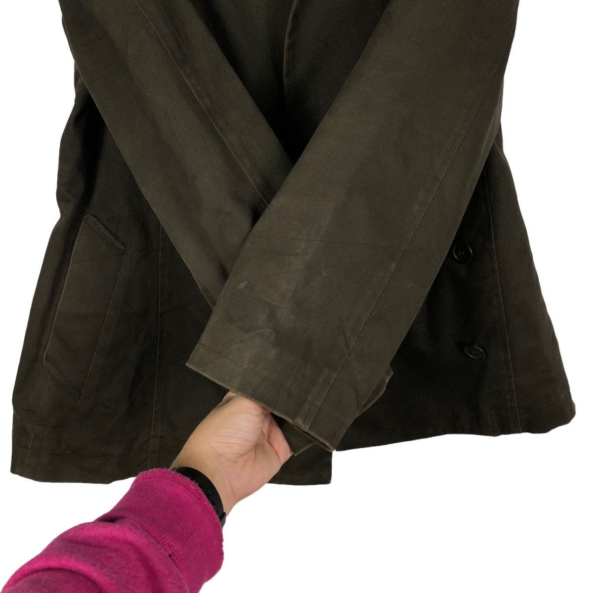 ATSURO TAYAMA 🔥Rare Double Breast Coats Jacket Atsuro Tayama Japan Size M / US 6-8 / IT 42-44 - 12 Thumbnail