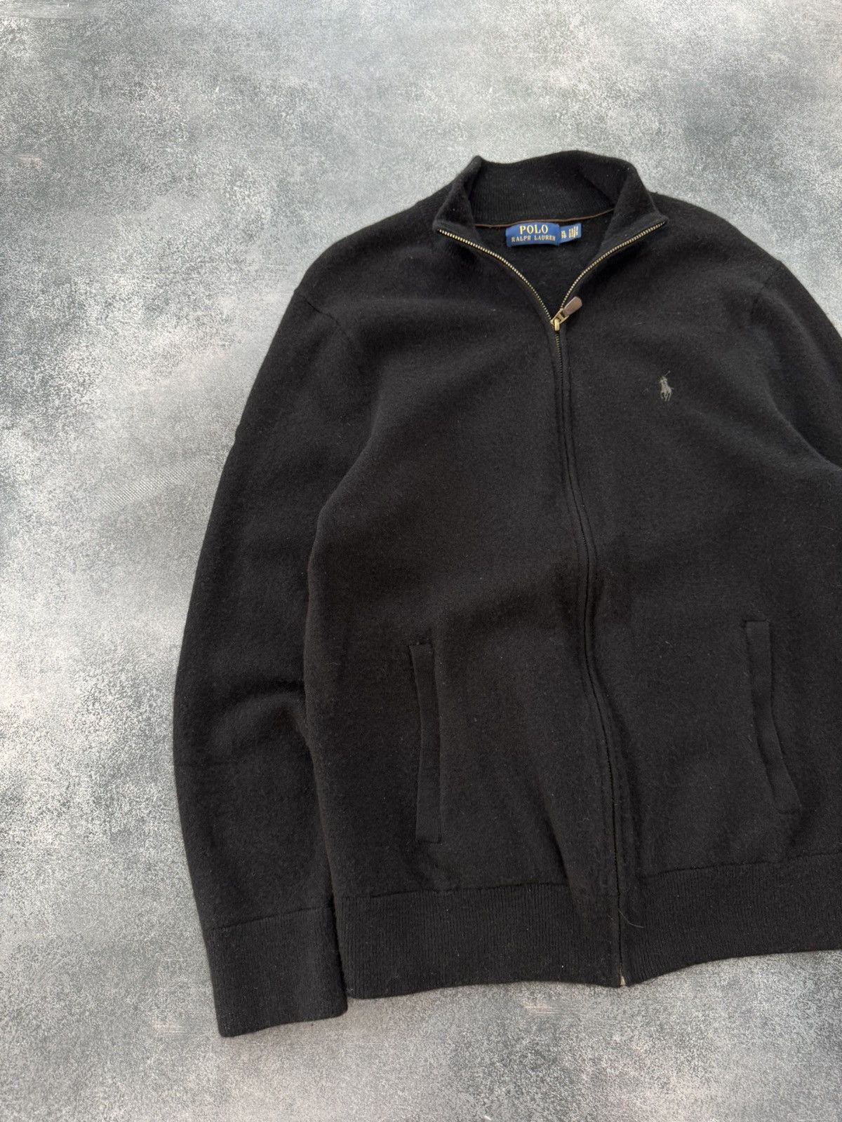 Polo Ralph Lauren VTG Polo Ralph Lauren wool sweater zip up Size US L / EU 52-54 / 3 - 2 Thumbnail