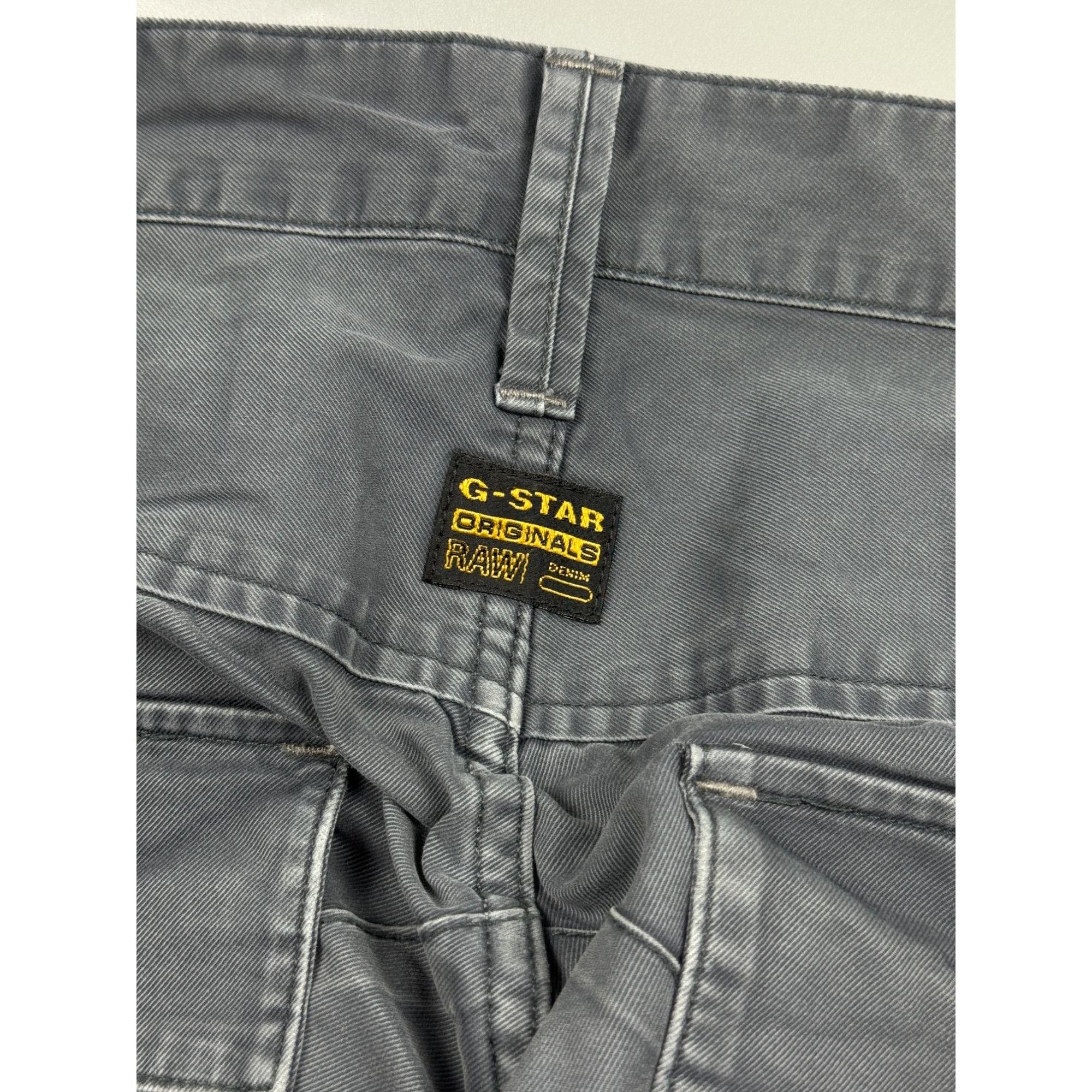 G-Star G-Star RAW Gray Cargo Pants (Y1192) Size US 35 - 14 Thumbnail