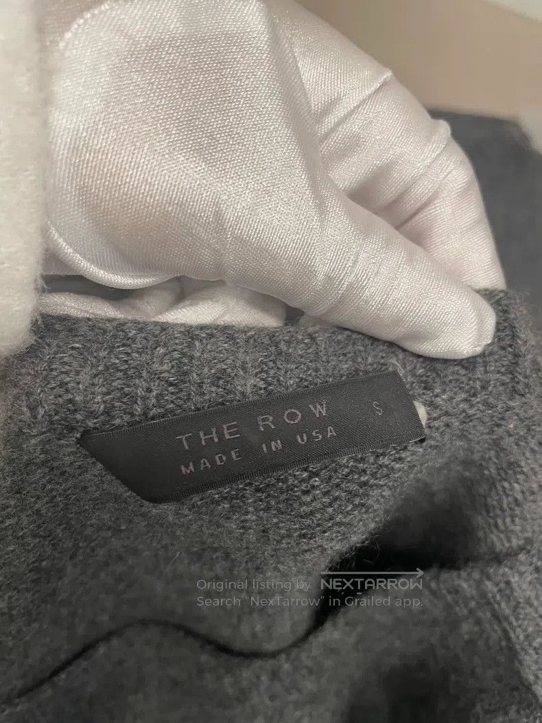 The Row The Row The Row black and gray cashmere sweater Size S / US 4 / IT 40 - 5 Thumbnail
