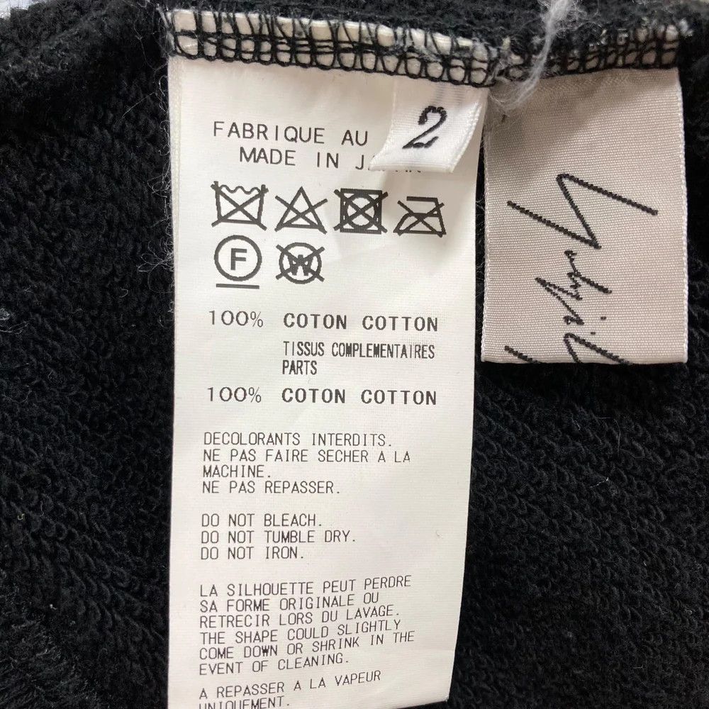 Yohji Yamamoto YOHJI YAMAMOTO // Embroidered pullover hoodie Size US M / EU 48-50 / 2 - 5 Thumbnail