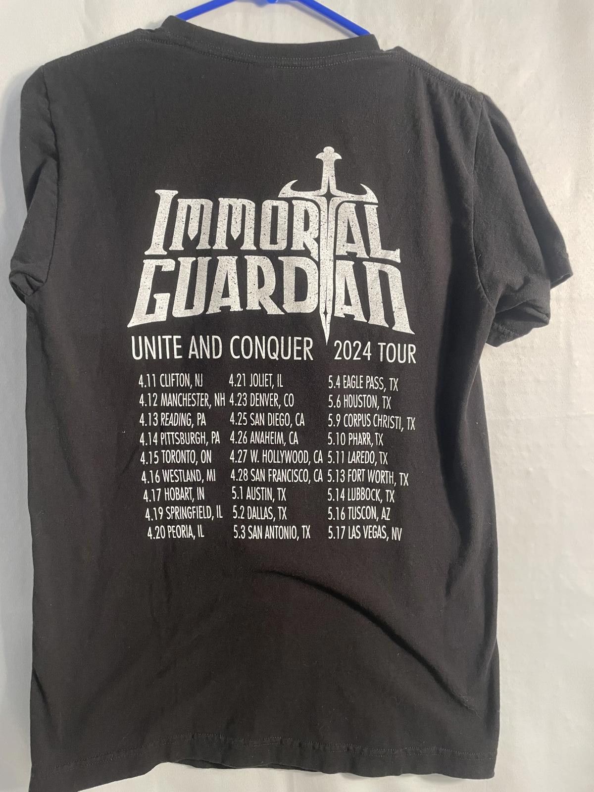 Designer Immortal Guardian Face Melting Shred Graphic Tee - S Size S / US 4 / IT 40 - 3 Thumbnail