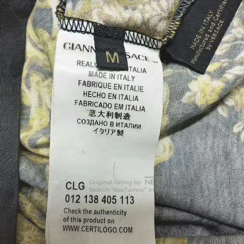 Versace Versace Black Graphic Print T-Shirt . Size US M / EU 48-50 / 2 - 4 Thumbnail