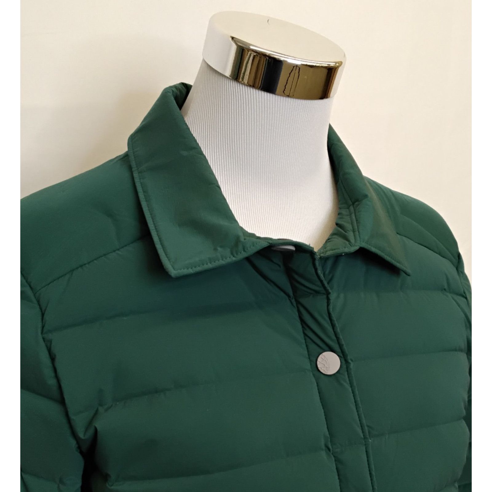 Stio Stio Down Jacket Women's M Green Collared Puffer Shacket Size M / US 6-8 / IT 42-44 - 4 Thumbnail