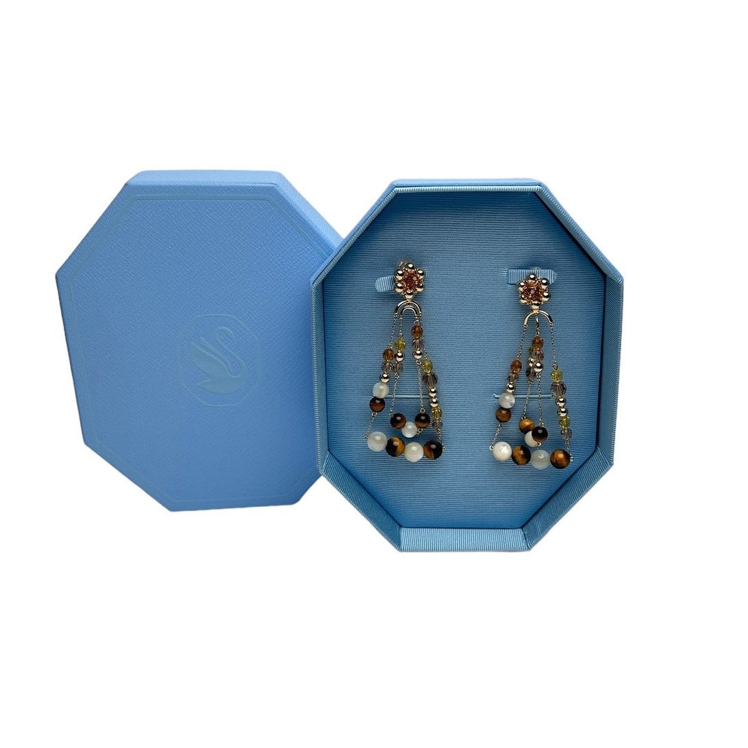 Swarovski Swarovski Somnia drop earrings Clips Chandelier, Extra long Size ONE SIZE - 1 Thumbnail