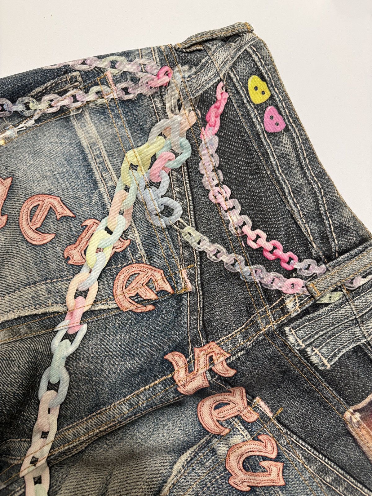 Acne Studios Acne Studios 1981M Kawaii Keychain Jeans | Grailed