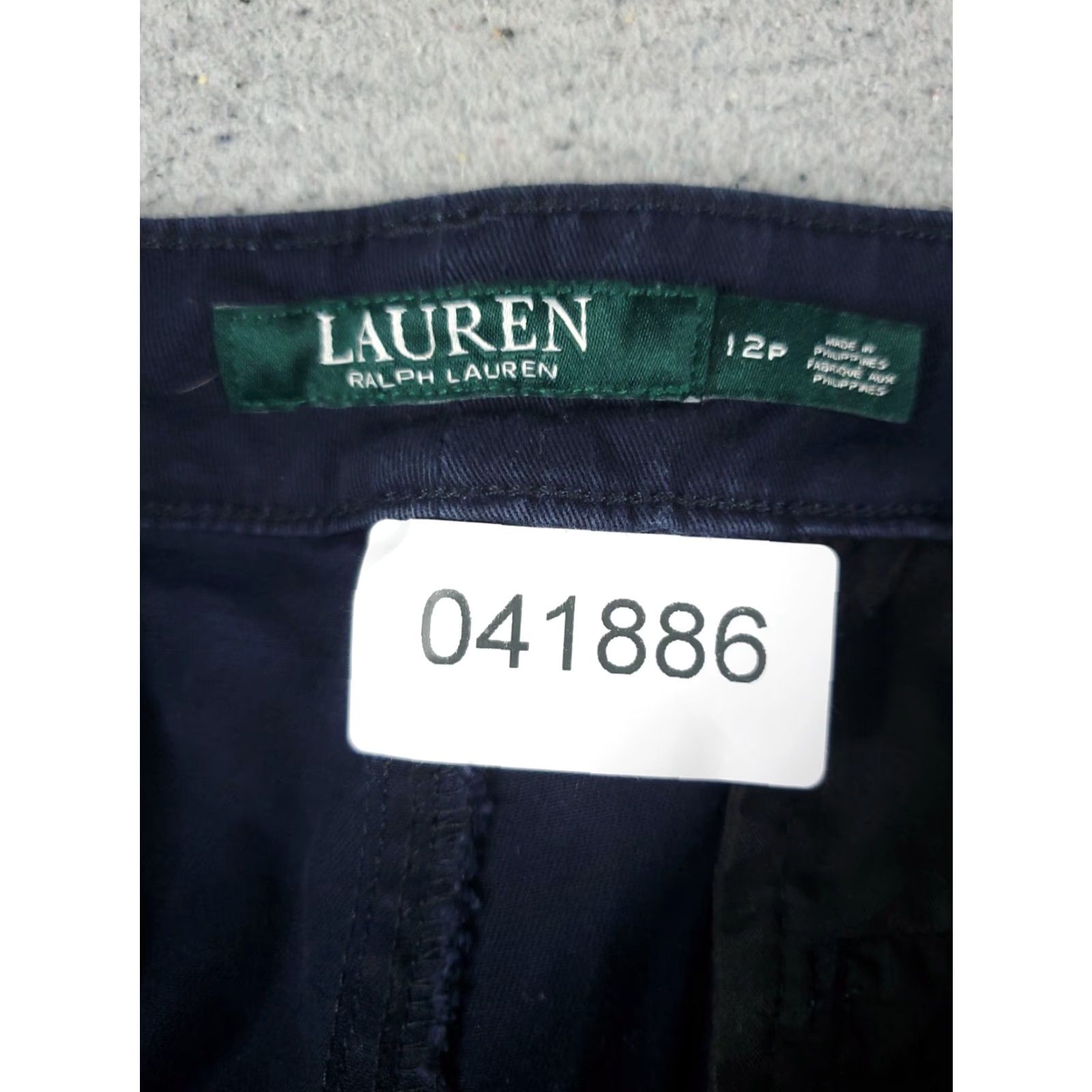 Ralph Lauren Ralph Lauren Jeans Womens Size 12P 33x26 Blue Straight Leg Cotton Blend Pants Womens Size 34" / US 12 / IT 48 - 8 Thumbnail