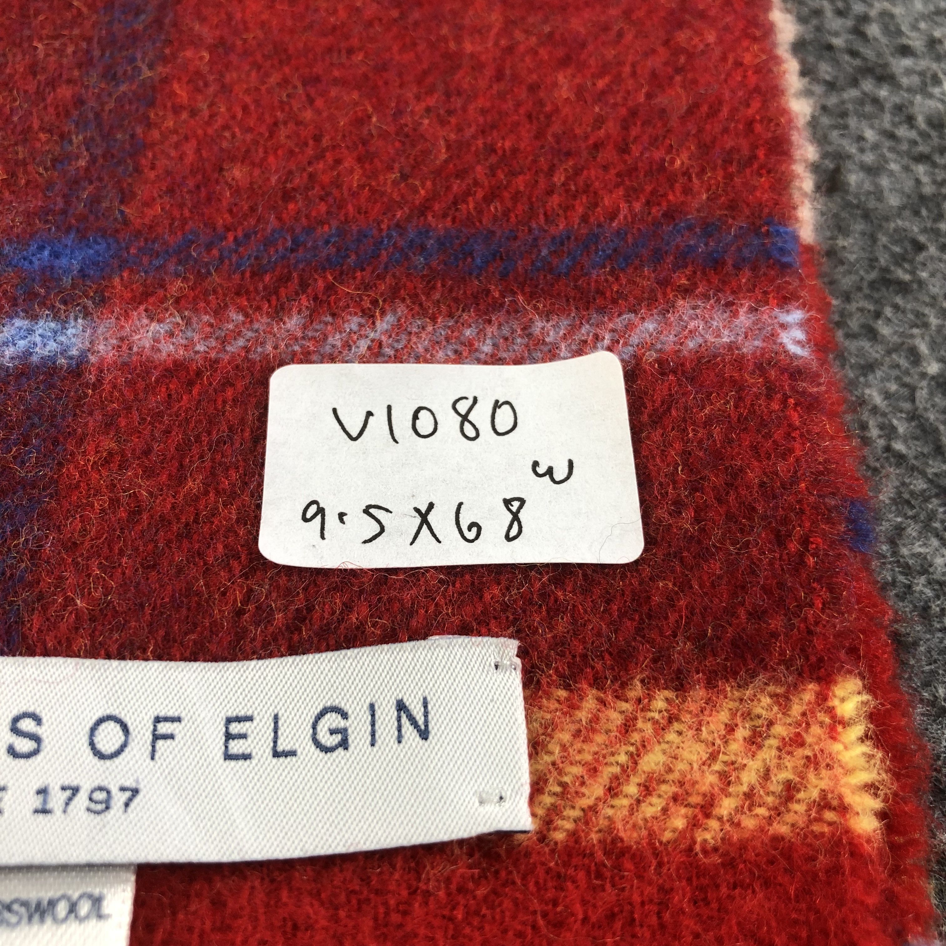 Johnstons Of Elgin Johnston of Elgin Wool Scarf Muffler V1080 Size ONE SIZE - 5 Thumbnail