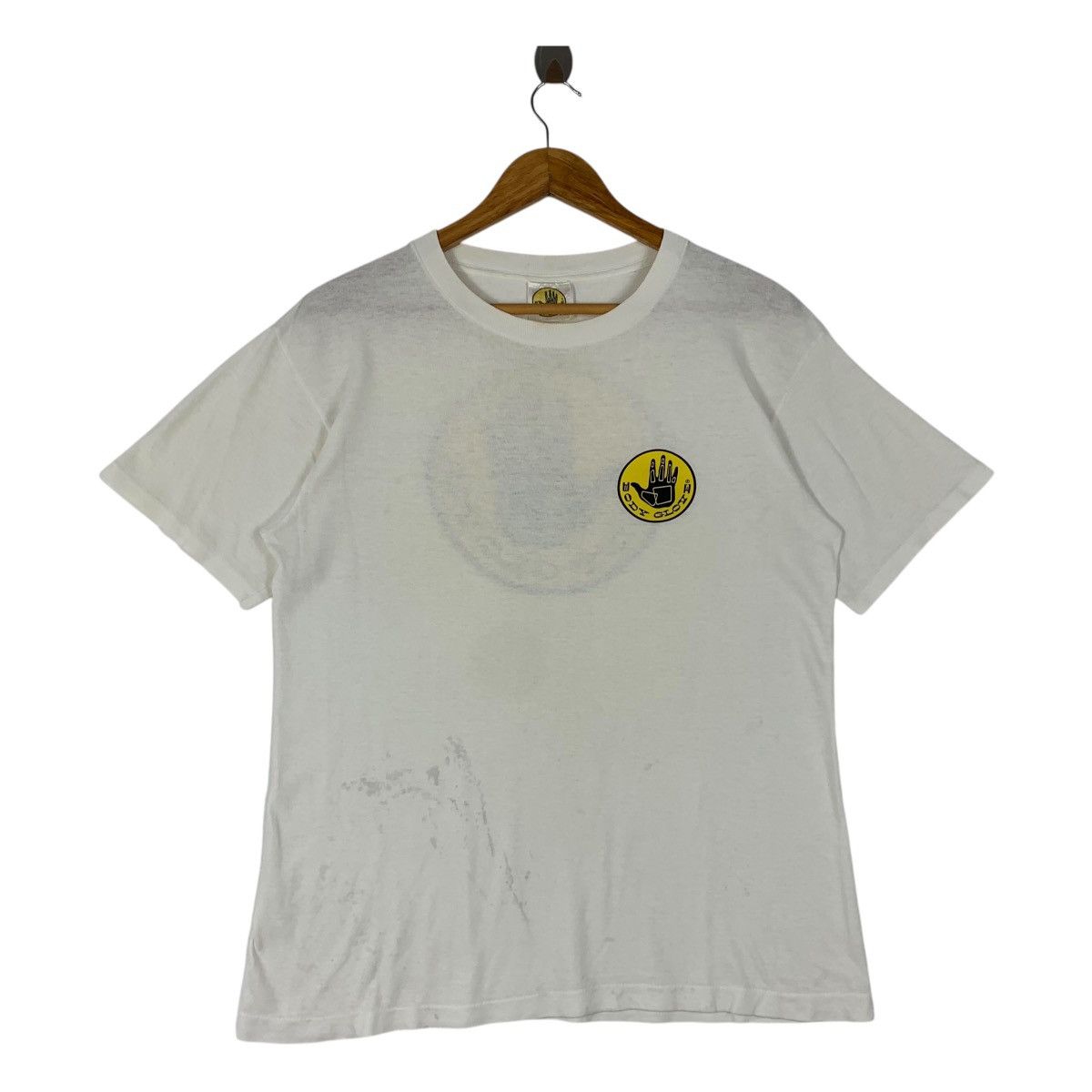 Body Glove × Vintage Vintage 90s BODY GLOVE Big logo back hit print surf tee Size US M / EU 48-50 / 2 - 2 Thumbnail