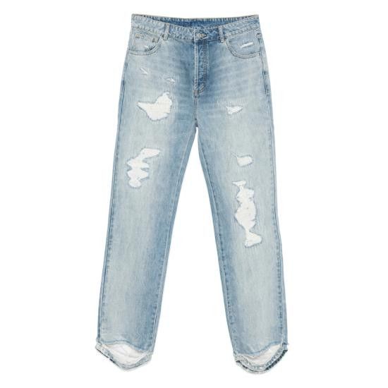 Cole Buxton COLE BUXTON Men Denim Pants RJ190 400 BLUE Size US 30 / EU 46 - 1 Thumbnail