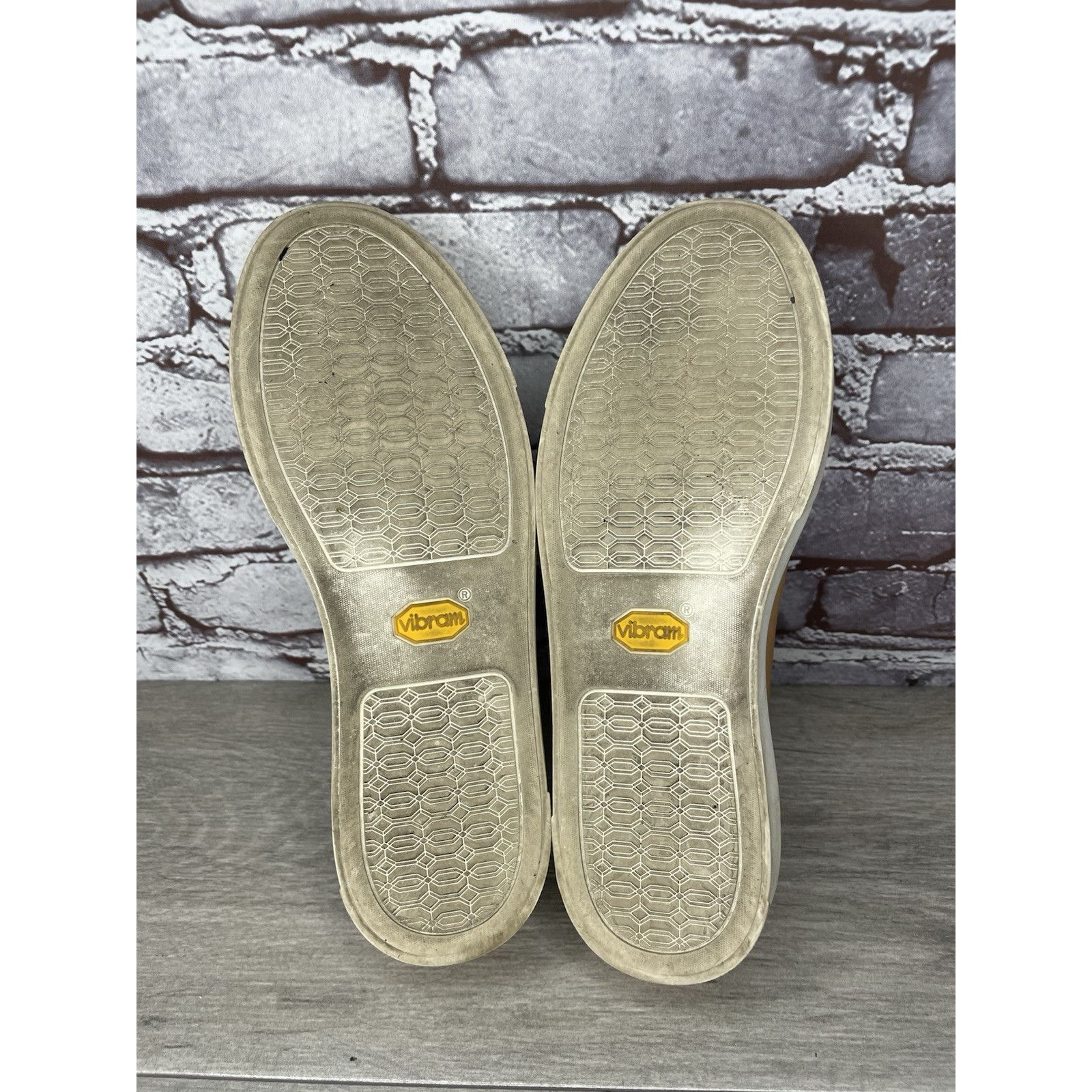 Nisolo Nisolo Vibram Tan Brown Leather Slip On Sneakers Shoes Women Size US 9 / IT 39 - 20 Thumbnail
