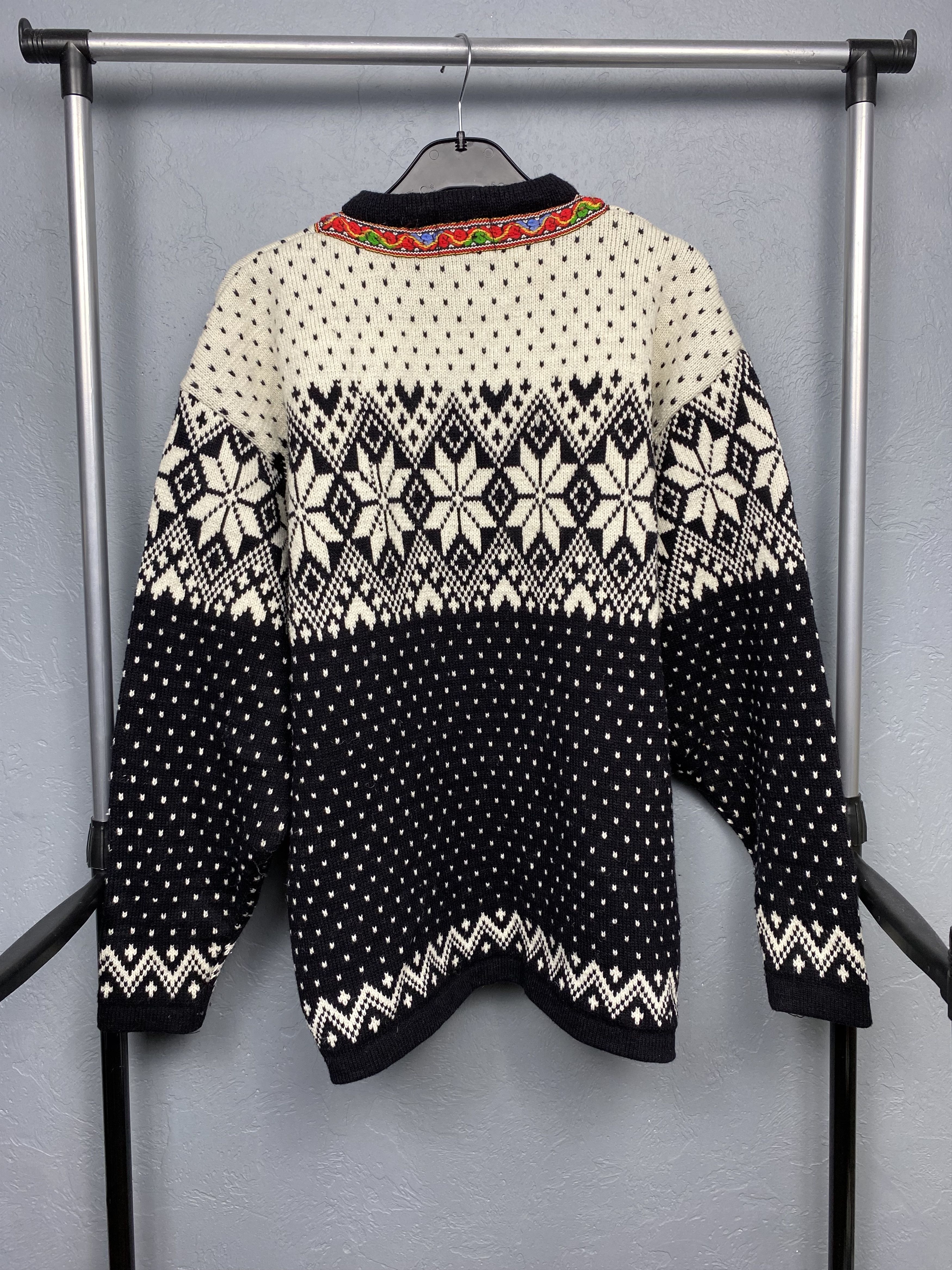Dale Of Norway × Vintage Devis Of Norway Vintage Wool Knit Sweater Size US M / EU 48-50 / 2 - 7 Thumbnail