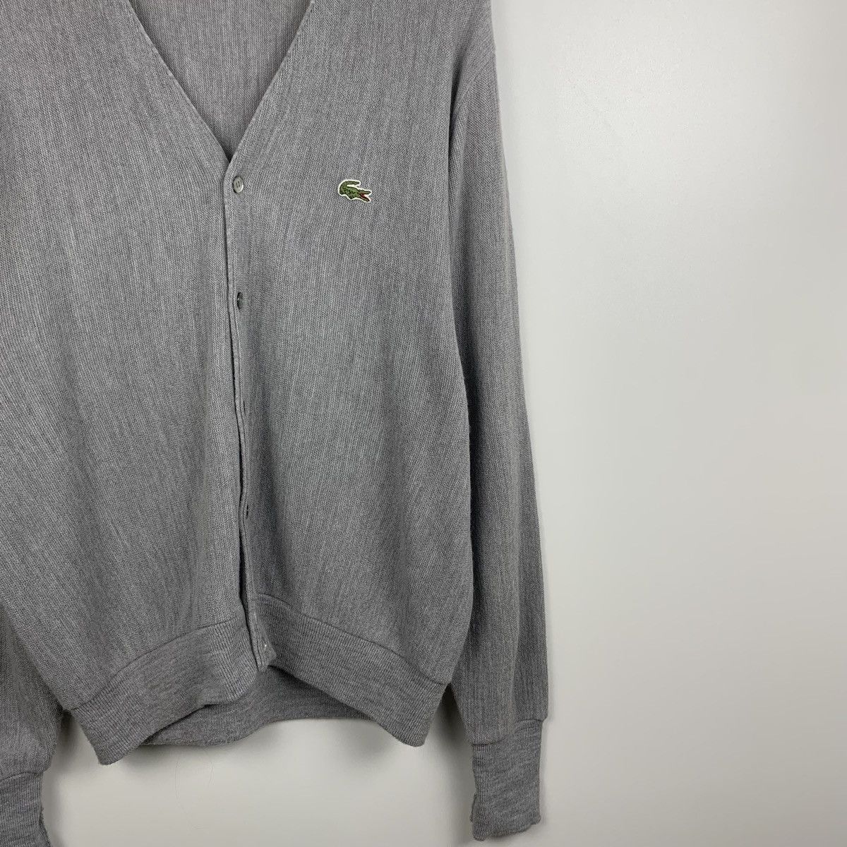Lacoste Vintage Izod Lacoste Knit Cardigan Buttons Men’s Size L USA Size US L / EU 52-54 / 3 - 5 Thumbnail