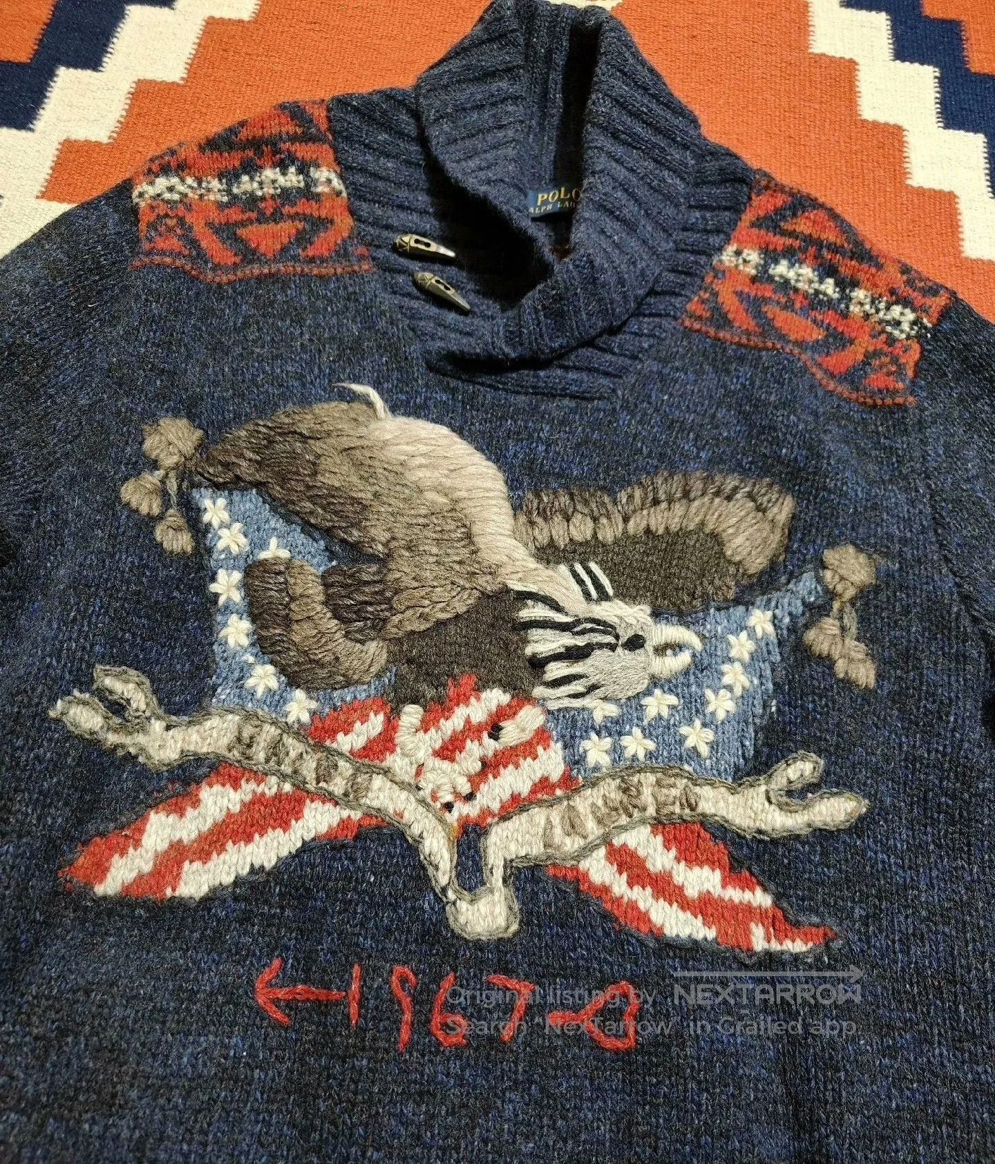 RRL Ralph Lauren RRL Ralph Lauren Fair Isle Wool Sweater. Size US L / EU 52-54 / 3 - 2 Thumbnail