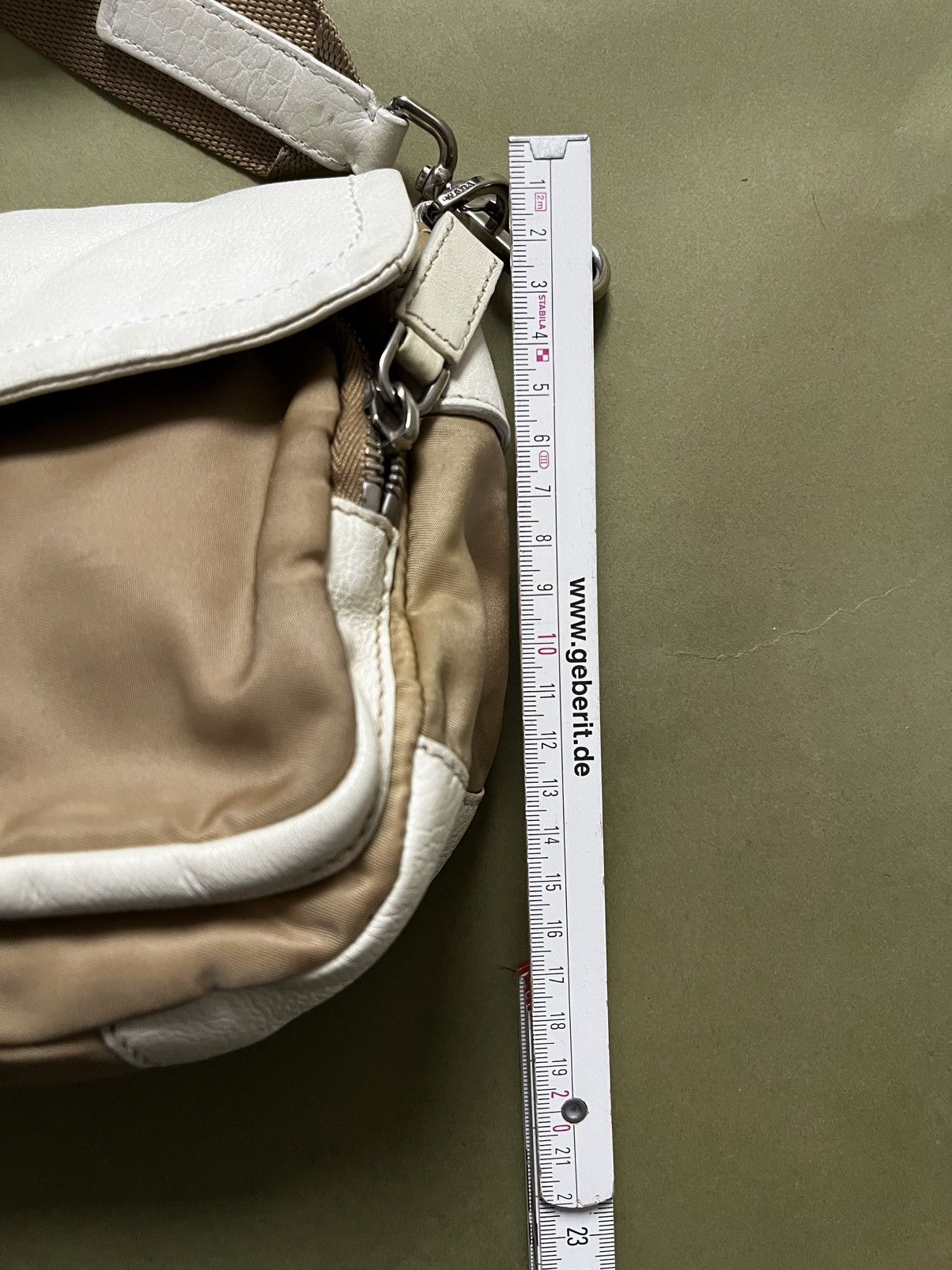 Prada 2004 Prada Pocket Flap Nylon / Canvas Shoulder Bag Size ONE SIZE - 6 Thumbnail
