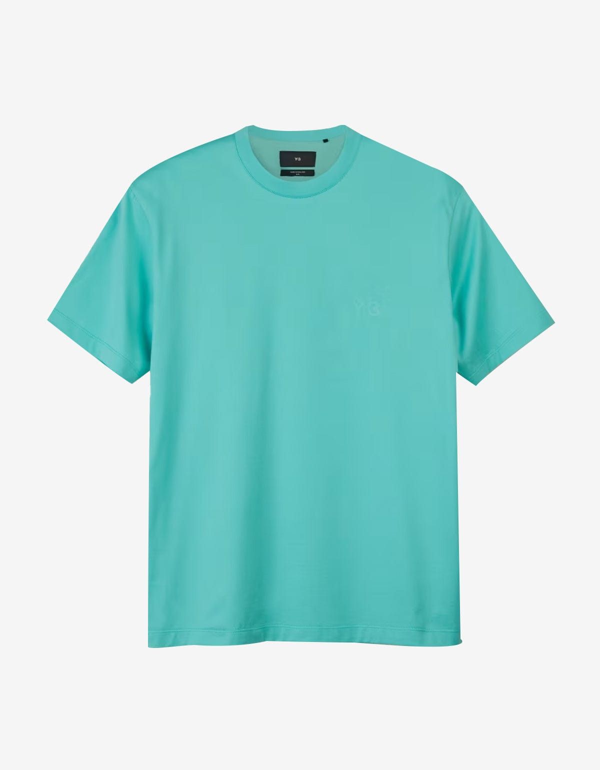 image of Y 3 Blue Logo Relaxed T-Shirt, Men's (Size XS)